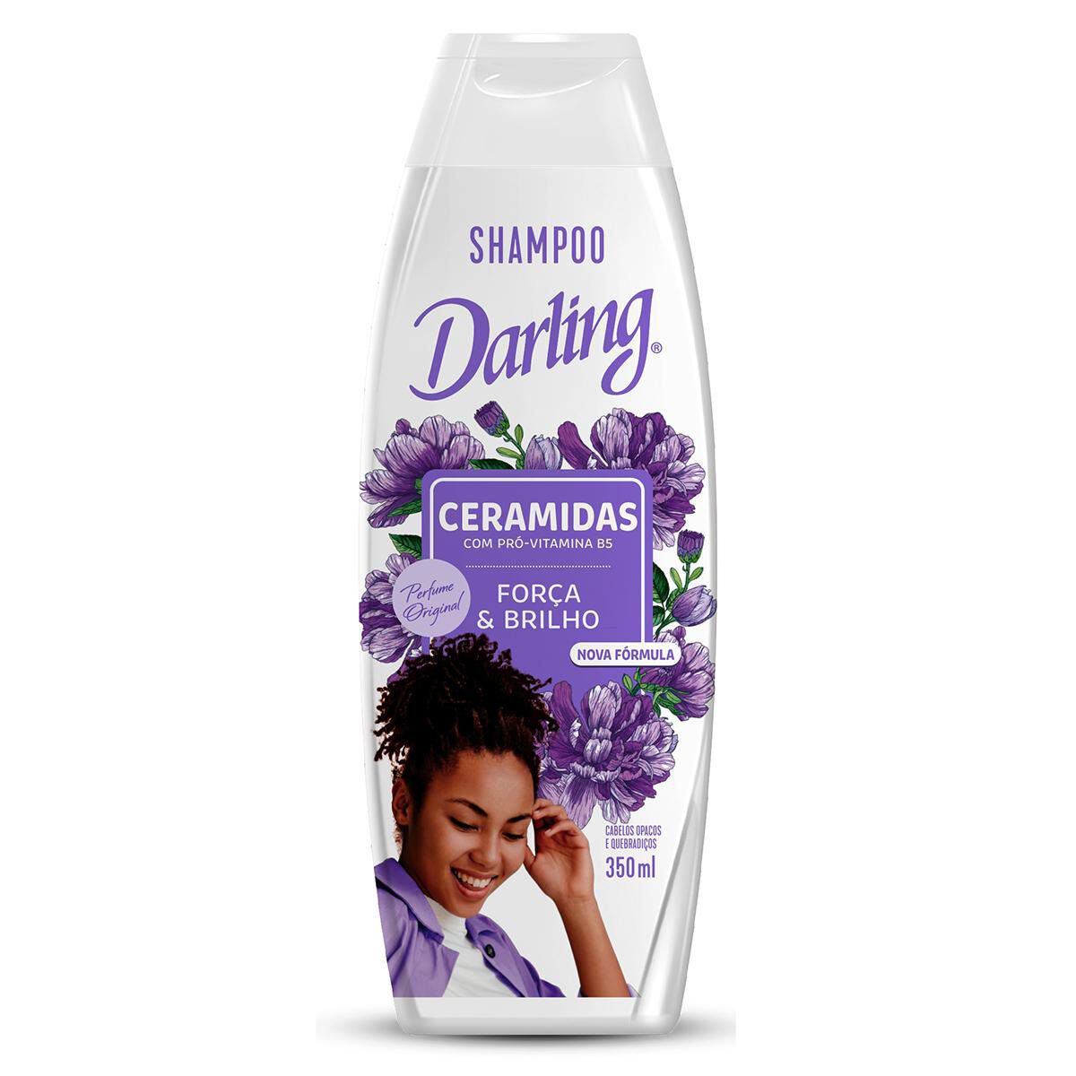 Shampoo Original For&ccedil;a e Brilho Ceramidas Darling Frasco 350ml