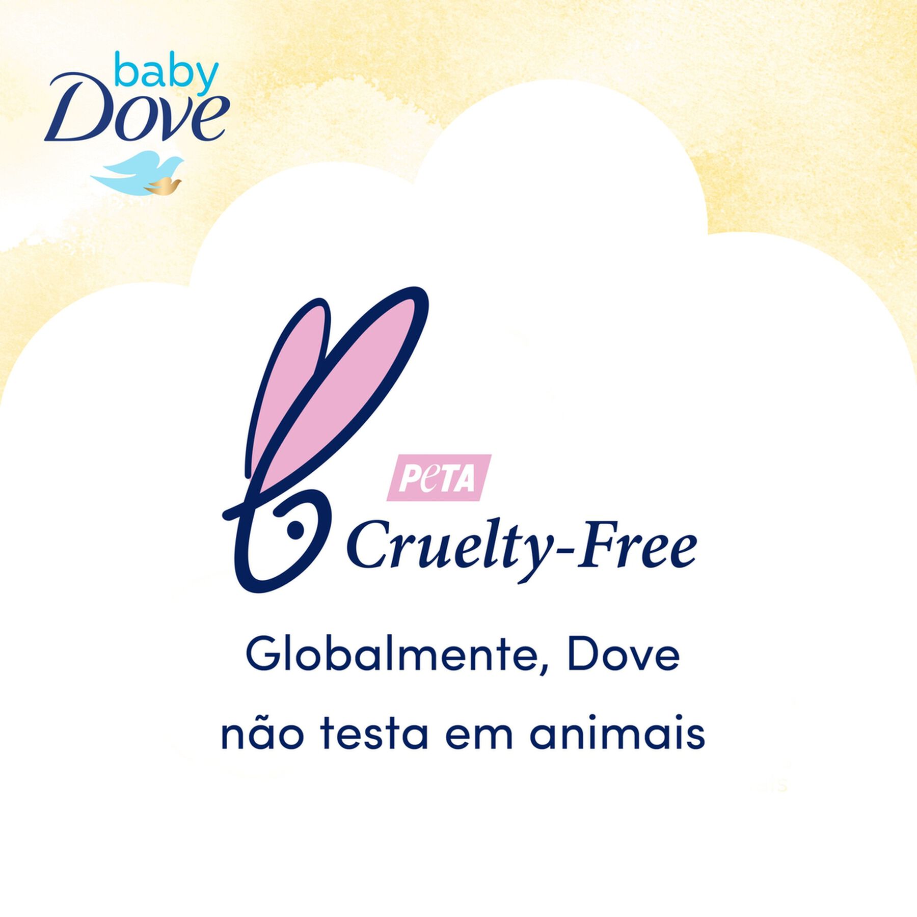 Sabonete Líquido Hidratação Glicerinada da Cabeça aos Pés Baby Dove Frasco 400ml