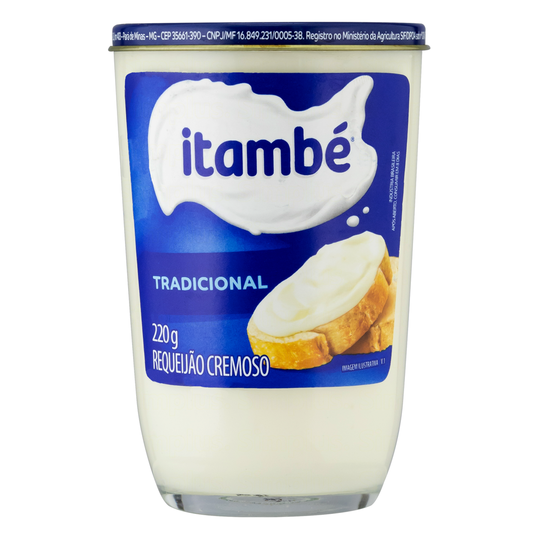 Requeijão Cremoso Tradicional Itambé Copo 200g