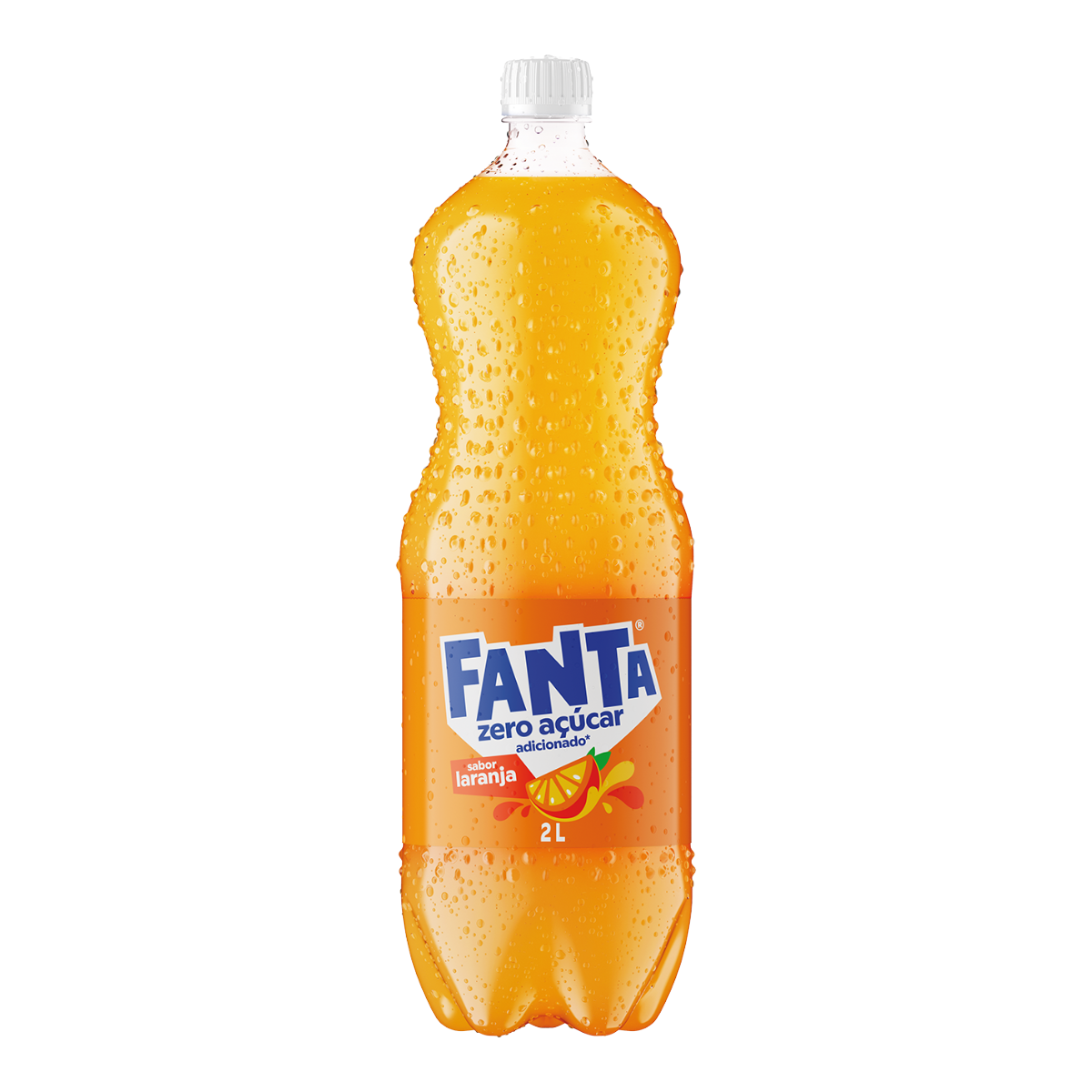 Refrigerante Laranja Zero Adi&ccedil;&atilde;o de A&ccedil;&uacute;car Fanta Garrafa 2l