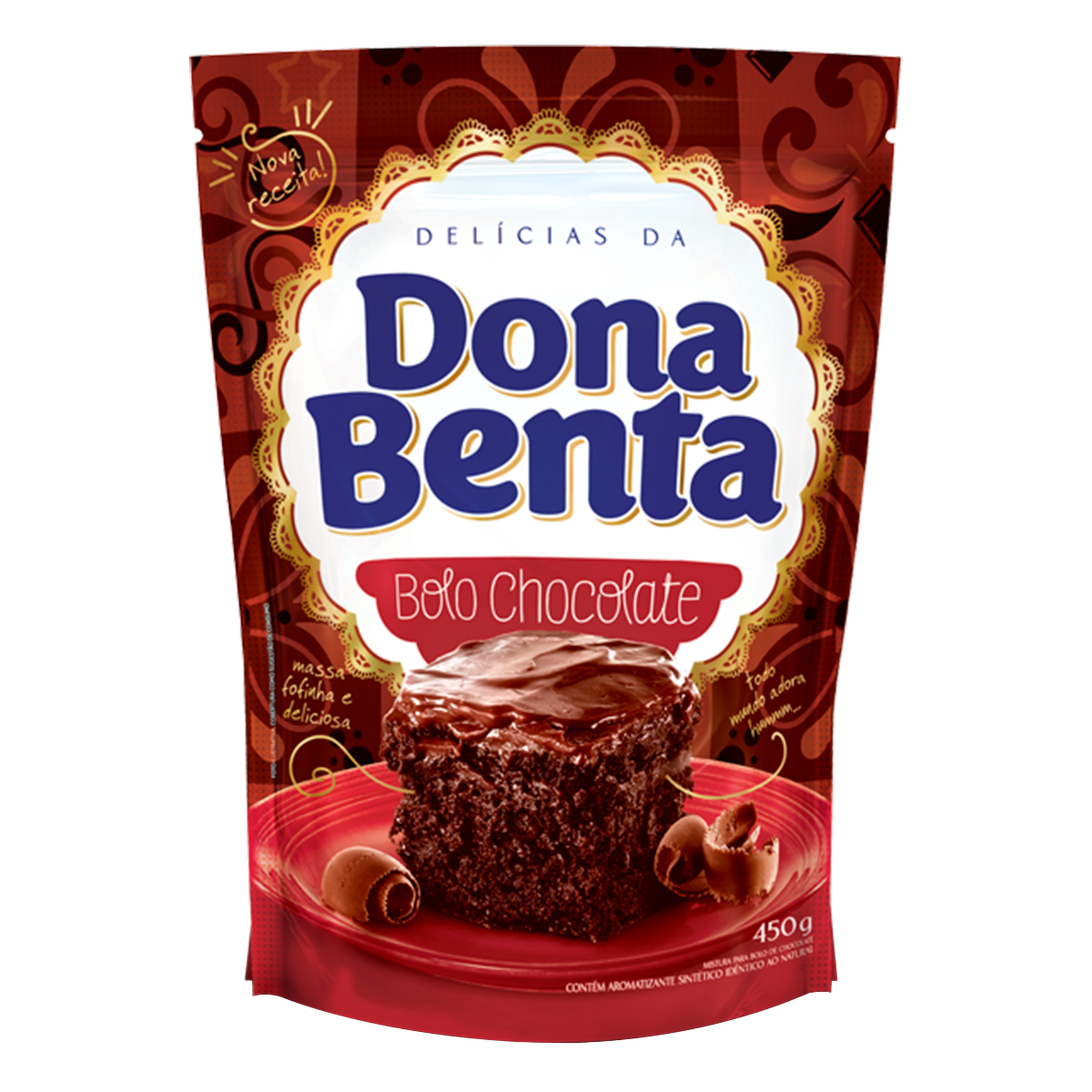 Mistura para Bolo Chocolate Dona Benta Sachê 450g