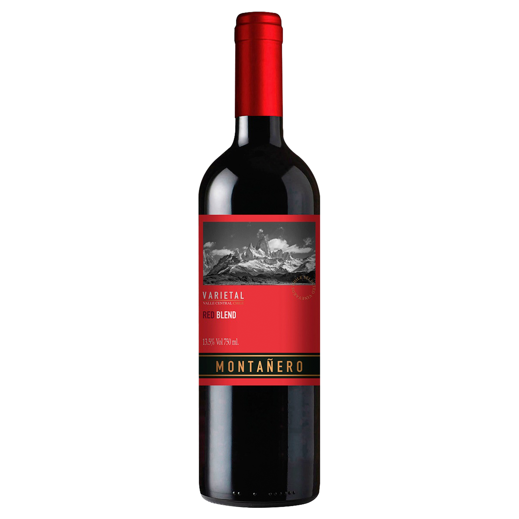 Vinho Tinto Red Blend Montañero Garrafa 750ml