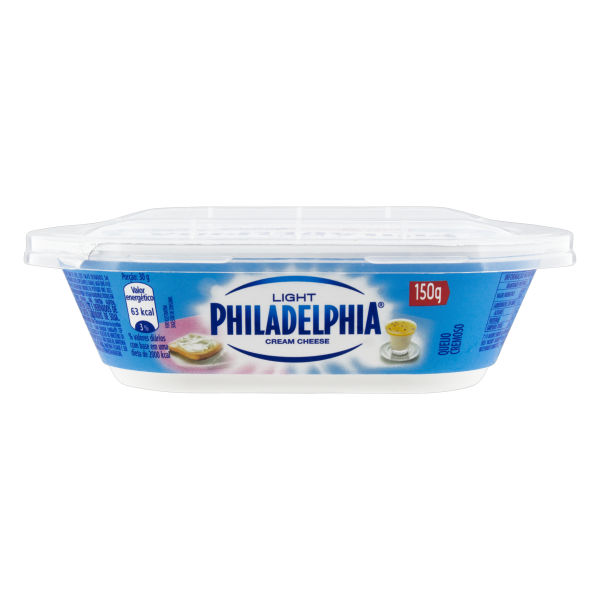 Queijo Cream Cheese Light Philadelphia Pote 150g