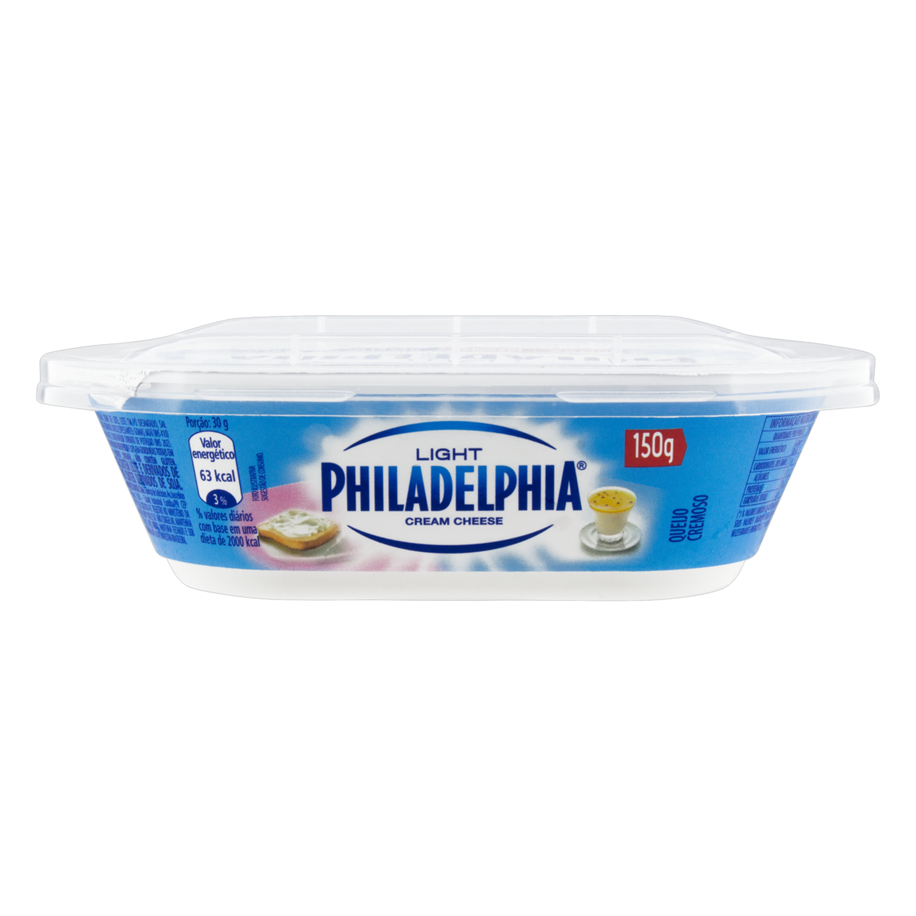 Queijo Cream Cheese Light Philadelphia Pote 150g