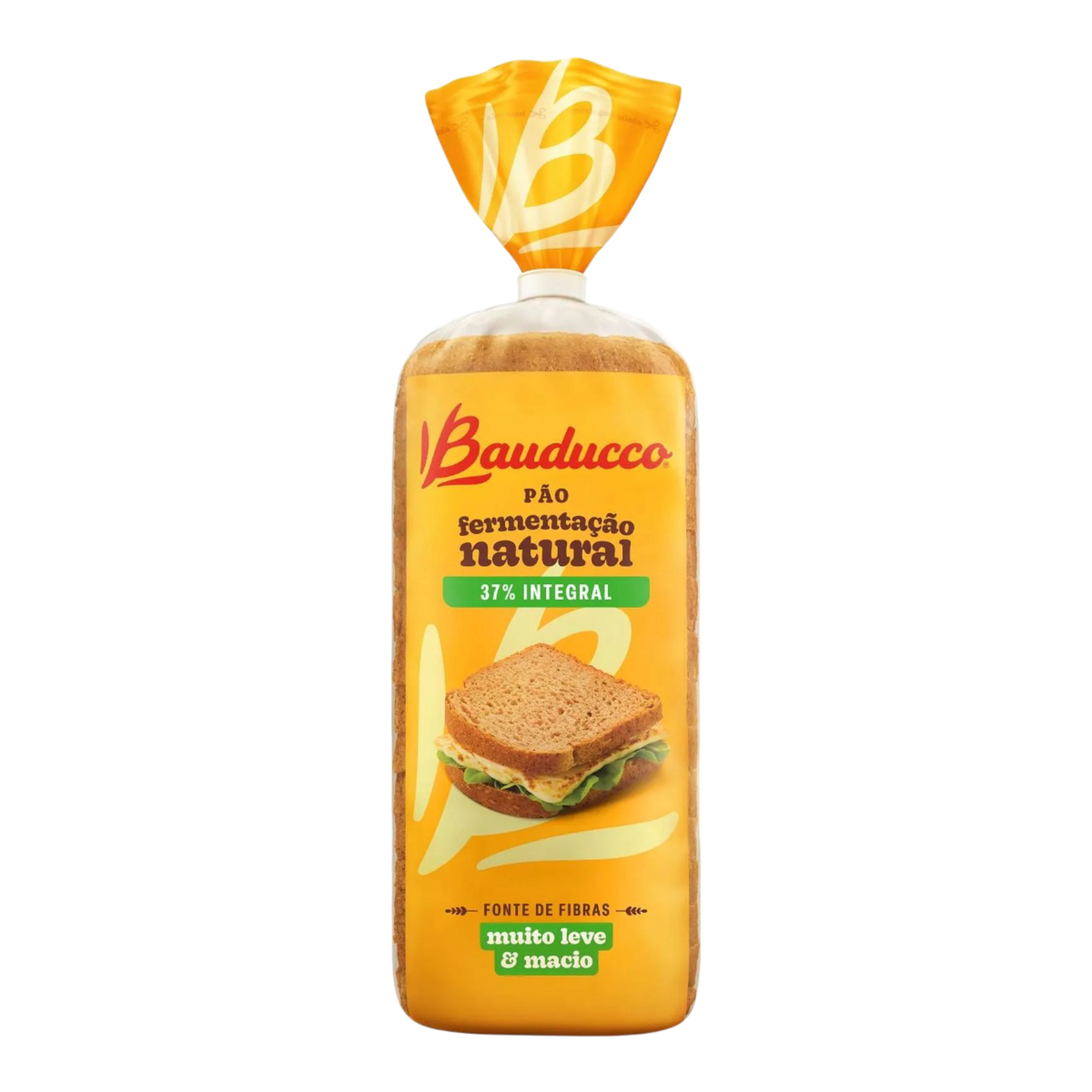 Pão de Forma 37% Integral Bauducco Pacote 390g