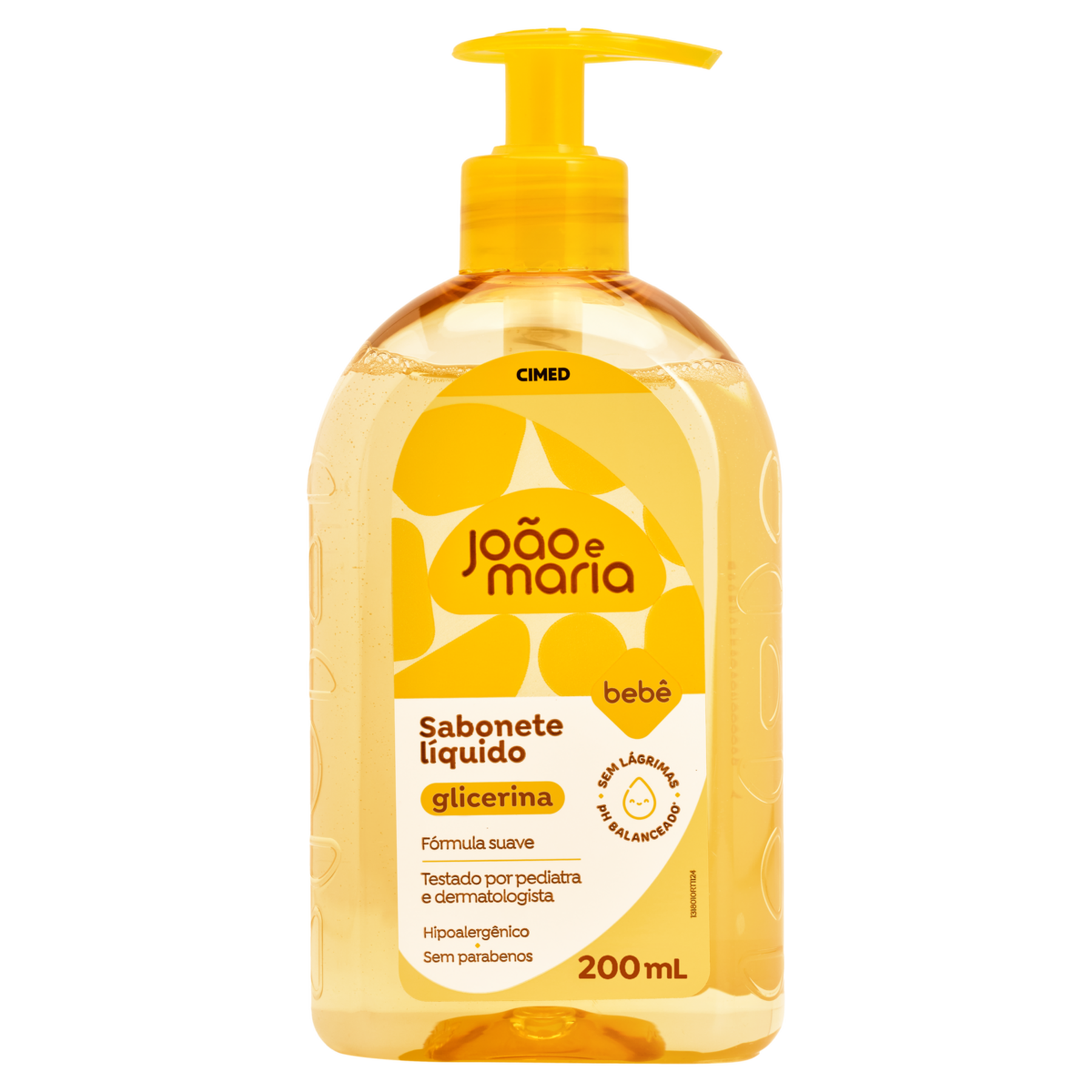Sabonete L&iacute;quido Jo&atilde;o e Maria Frasco 200ml Pump