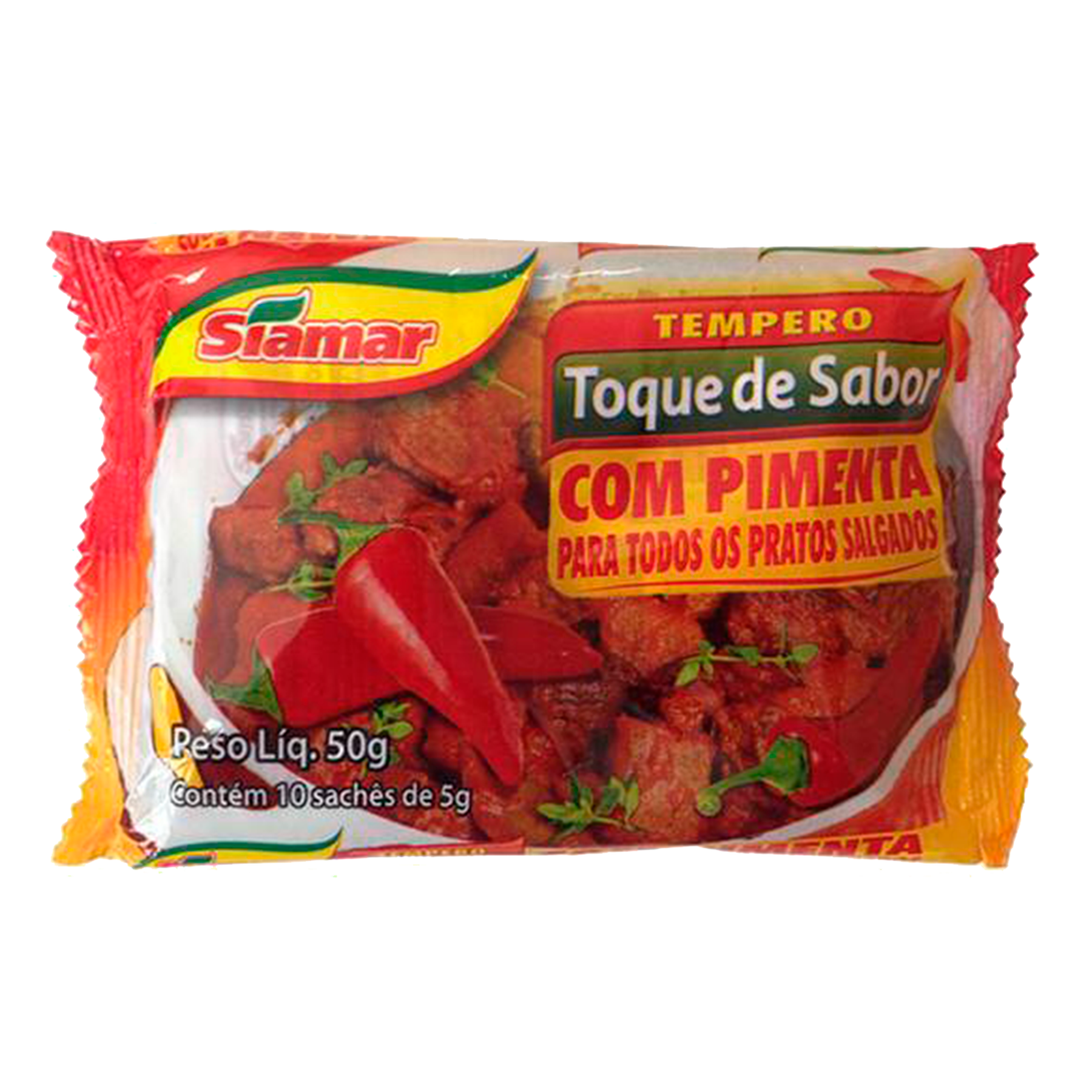 Tempero com Pimenta Toque de Sabor Siamar 50g