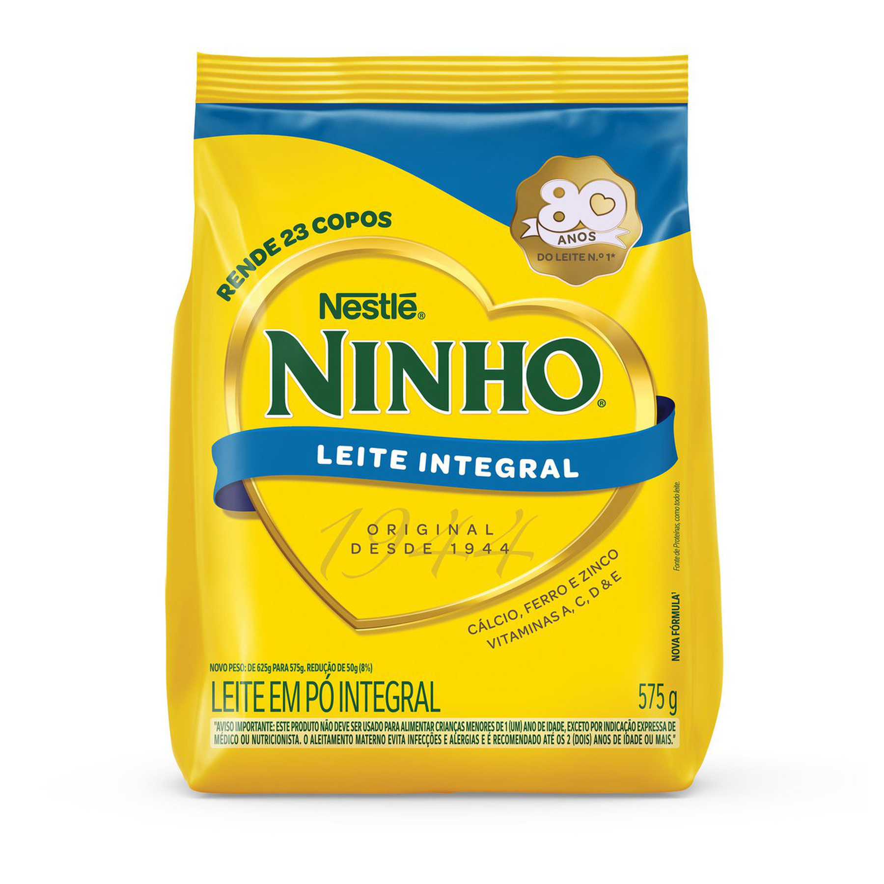 Leite em P&oacute; Ninho Integral Sach&ecirc; 575g&nbsp;