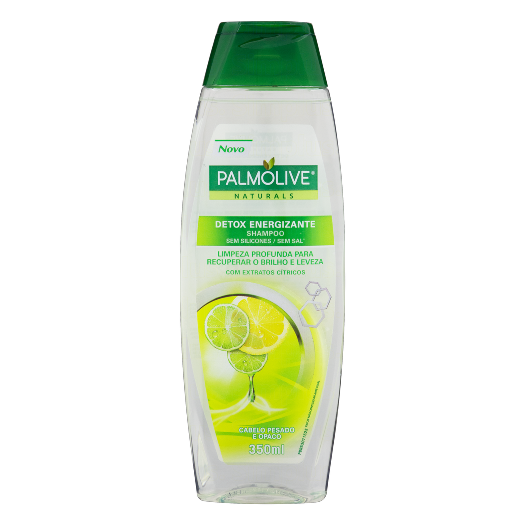 Shampoo Palmolive Naturals Detox Energizante Frasco 350ml