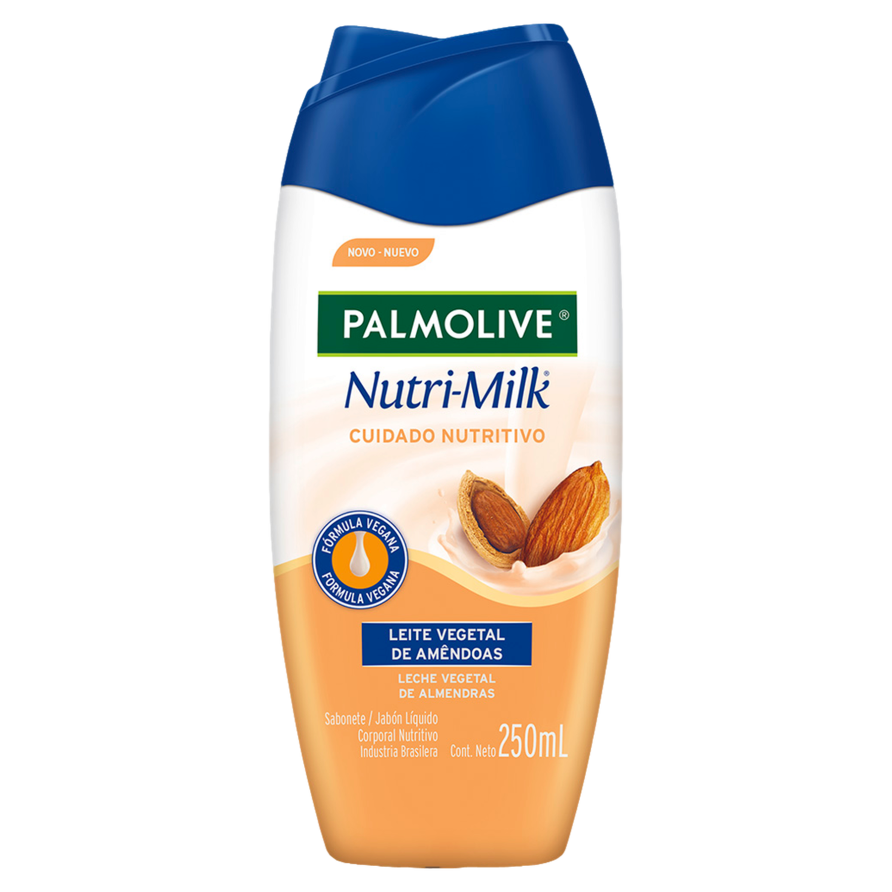 Sabonete Líquido Cuidado Nutritivo Nutri-Milk Palmolive Frasco 250ml