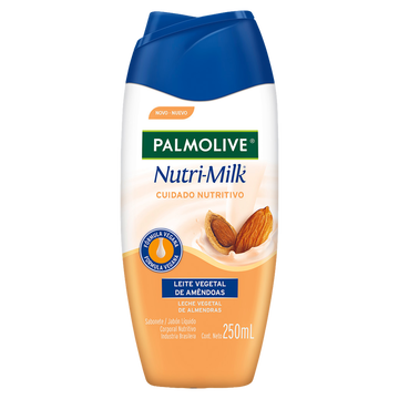 Sabonete Líquido Cuidado Nutritivo Nutri-Milk Palmolive Frasco 250ml