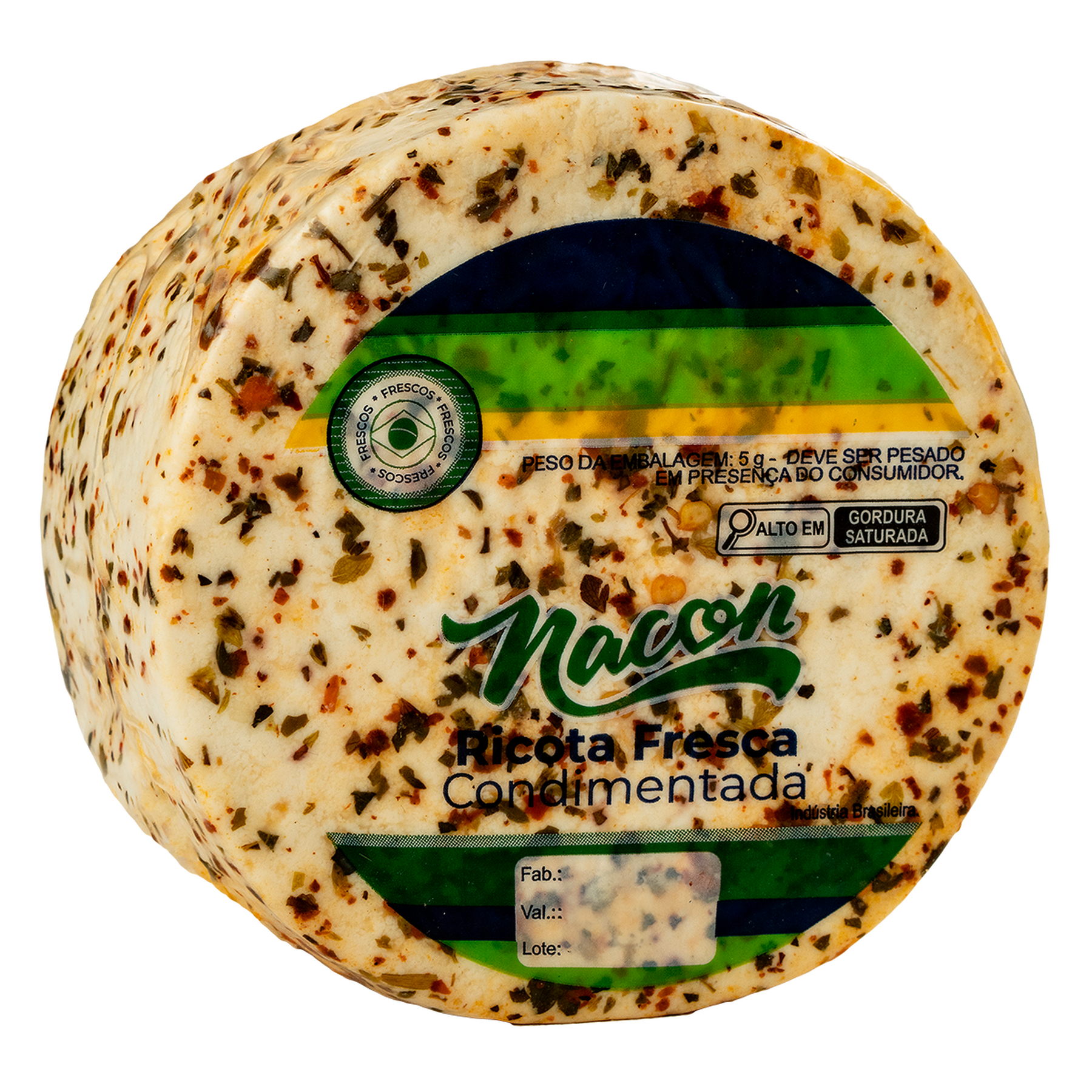 Ricota Fresca Condimentada Nacon aprox. 375g