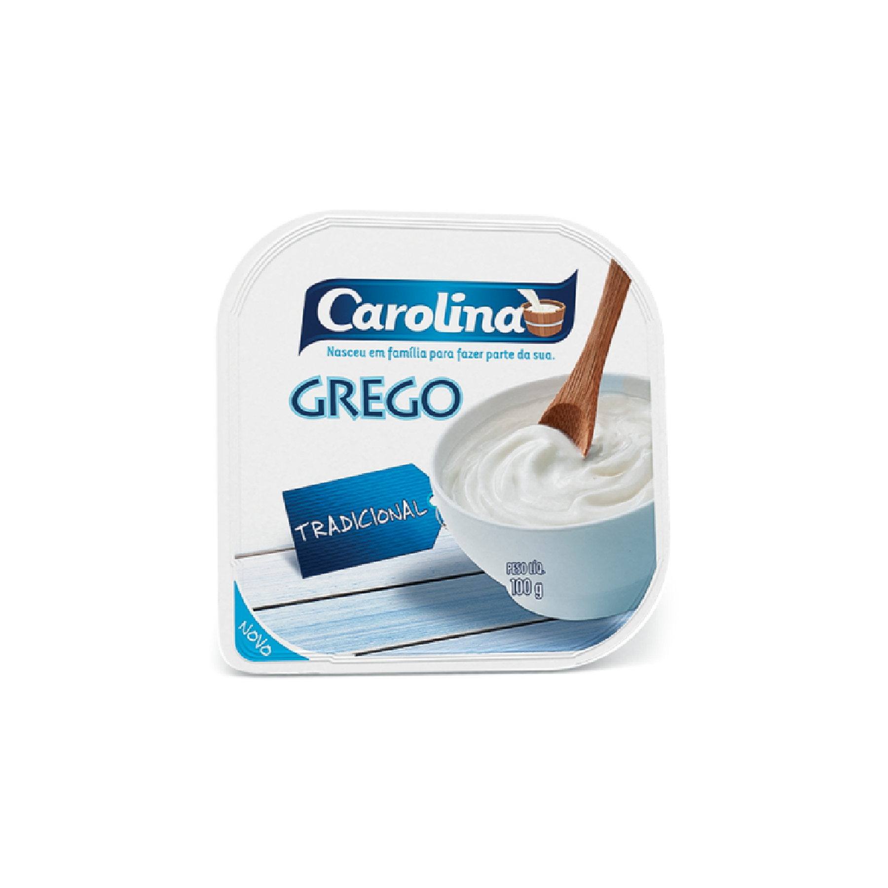 Iogurte Grego Tradicional Carolina 90g