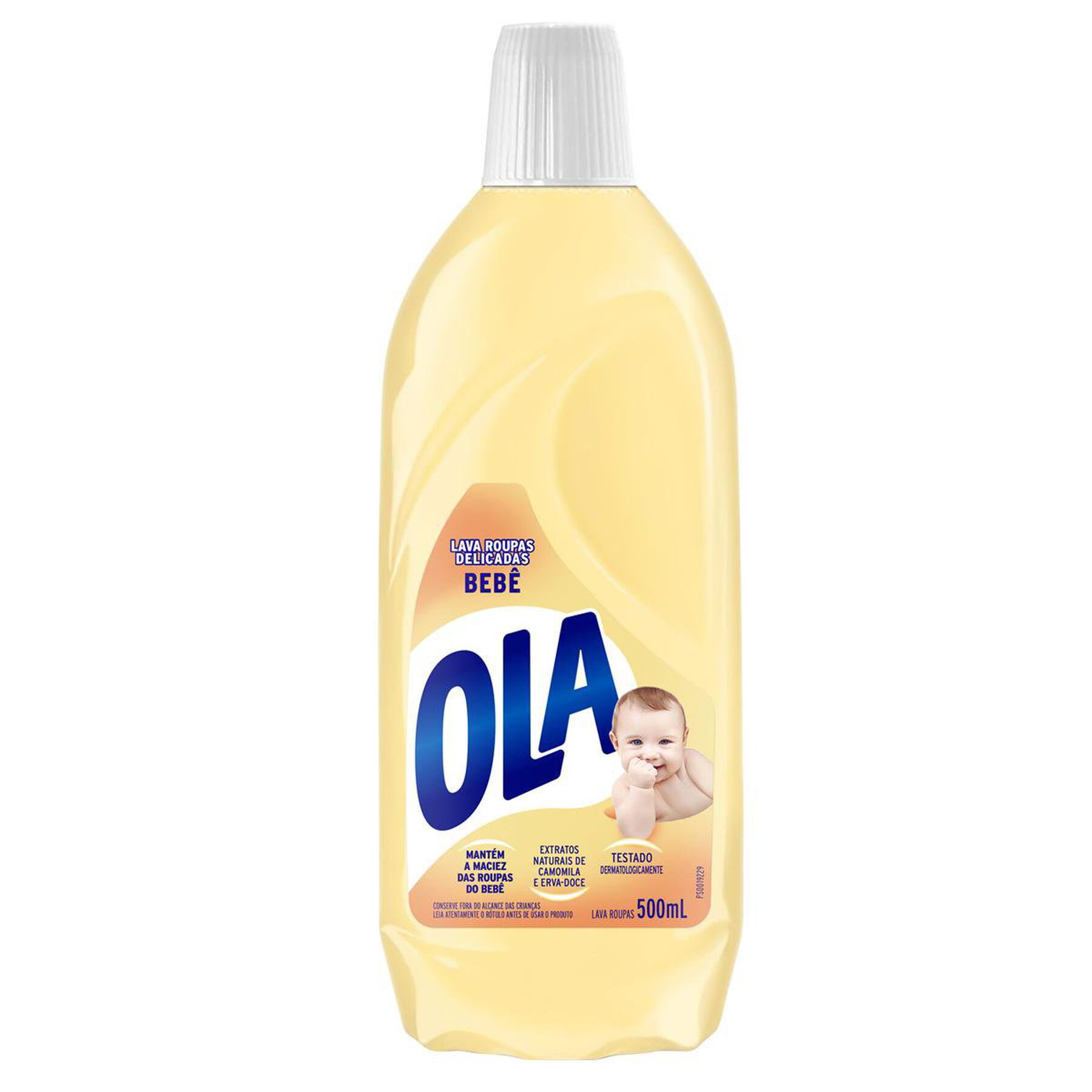 Sabão Líquido Roupas Delicadas Bebê Ola Frasco 500ml
