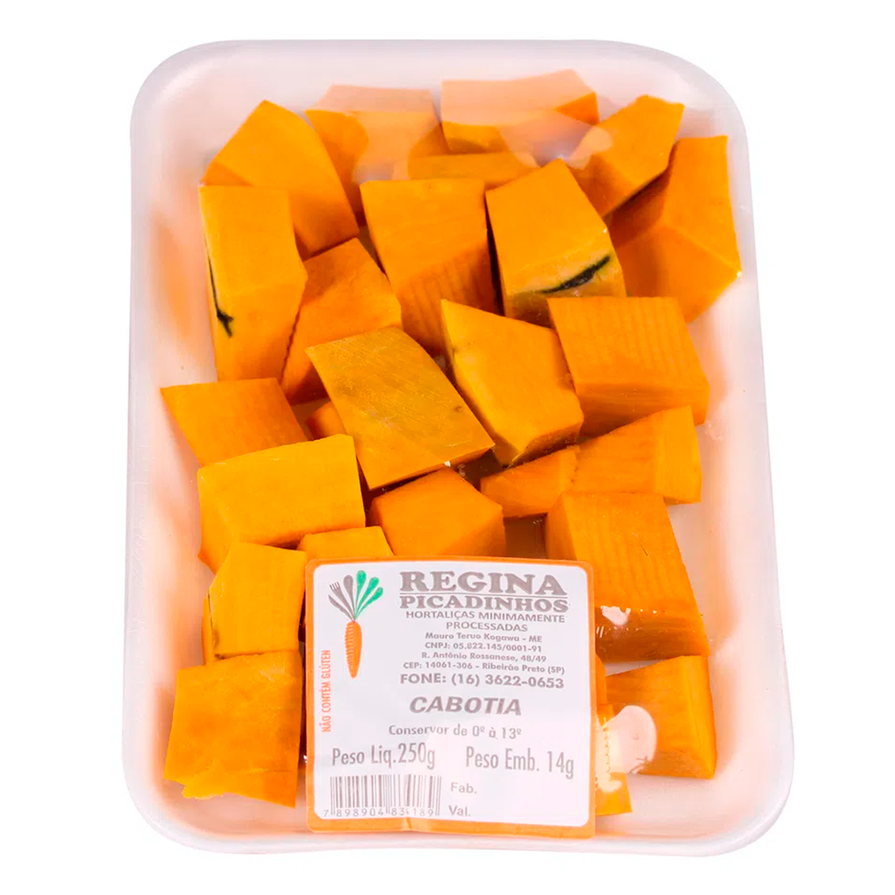 Cabotia Regina Picadinhos 250g