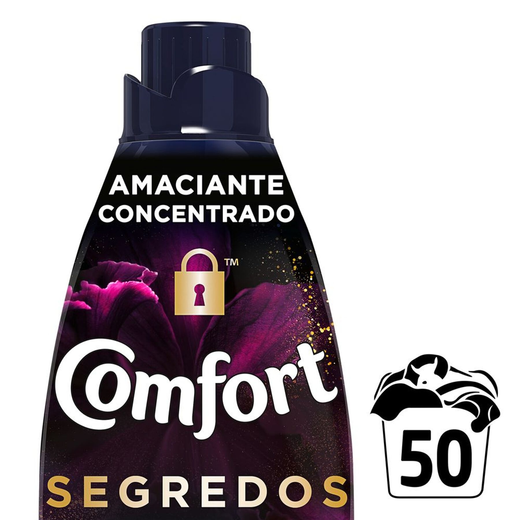 Amaciante de Roupa Concentrado 48 Segredos Comfort Frasco 1l&nbsp;