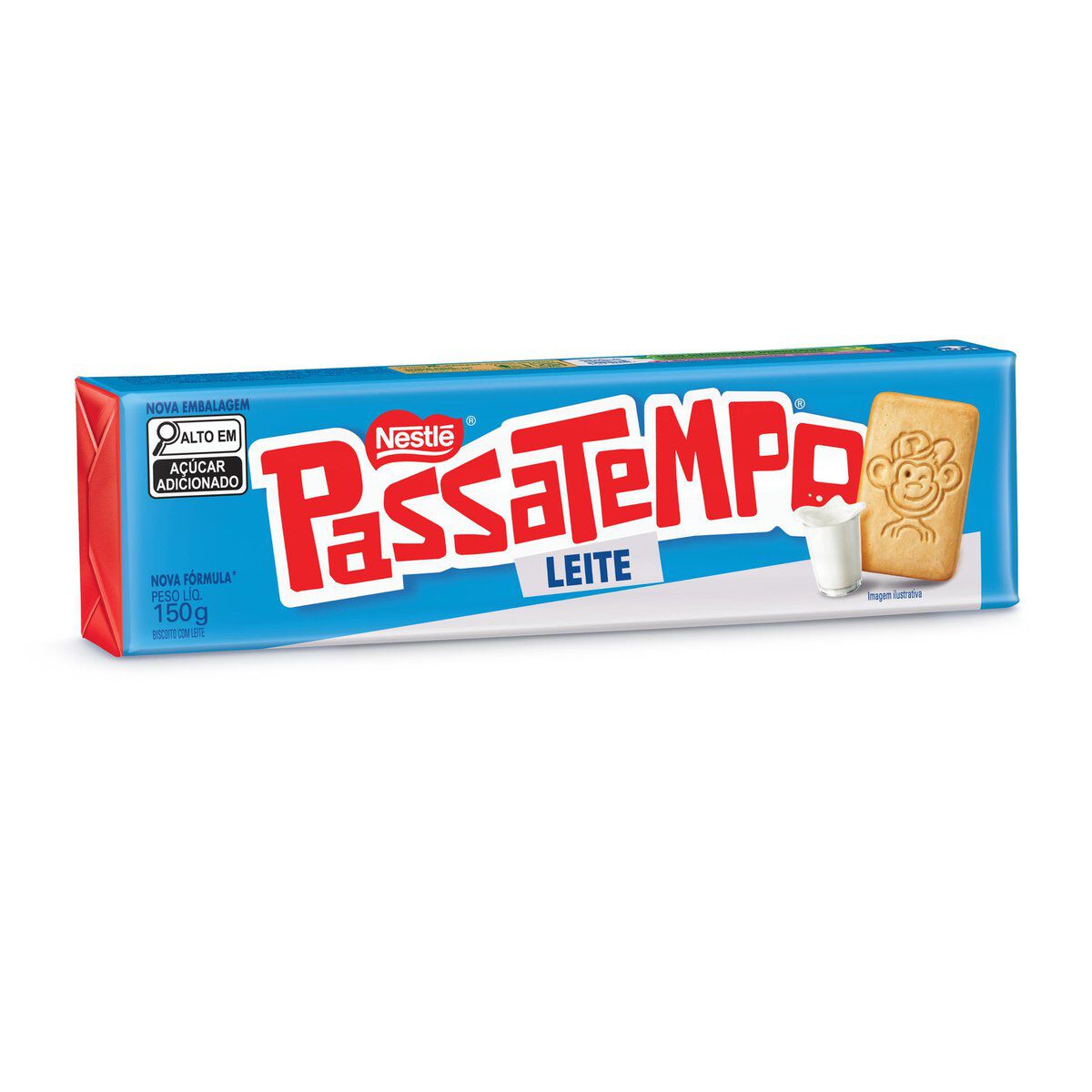 Biscoito de Leite Passatempo Nestl&eacute; 150g