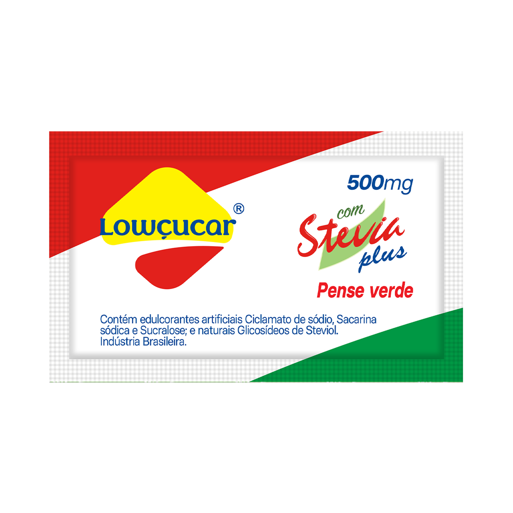 Adoçante em Pó Stevia Lowçucar Plus Caixa 25g C/50 Unidades