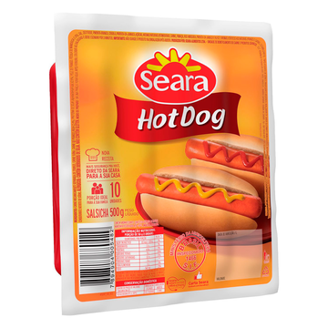 Salsicha Hot Dog Cry Seara 500g