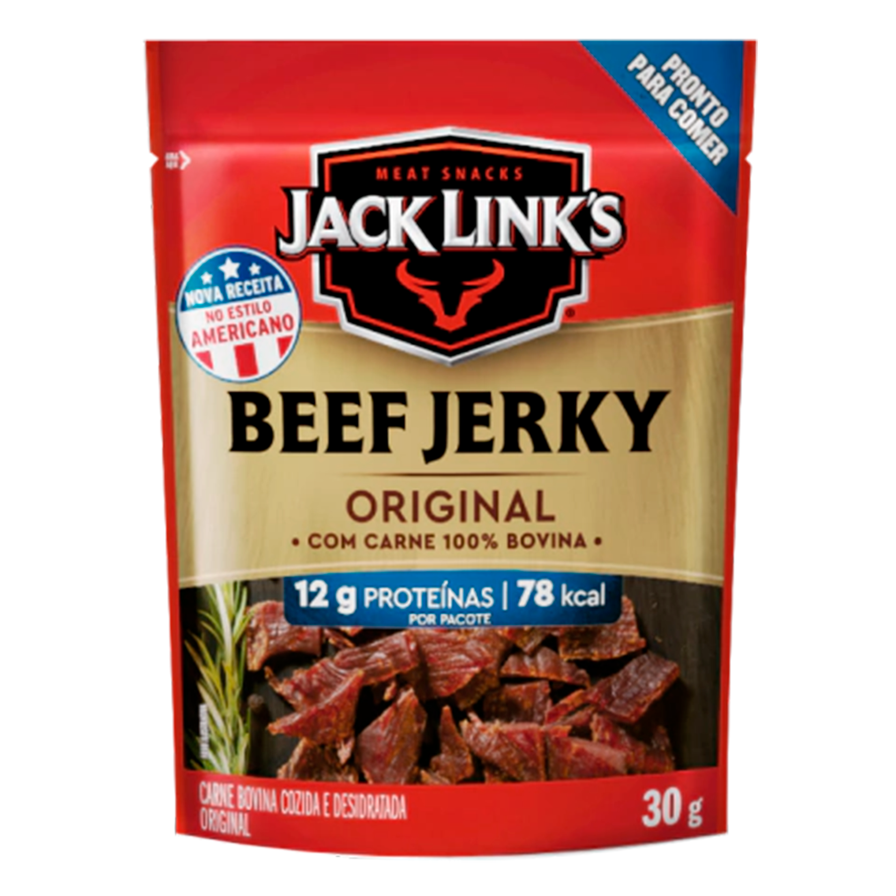 Beef Jerky Original Jack Link's Sachê 30g