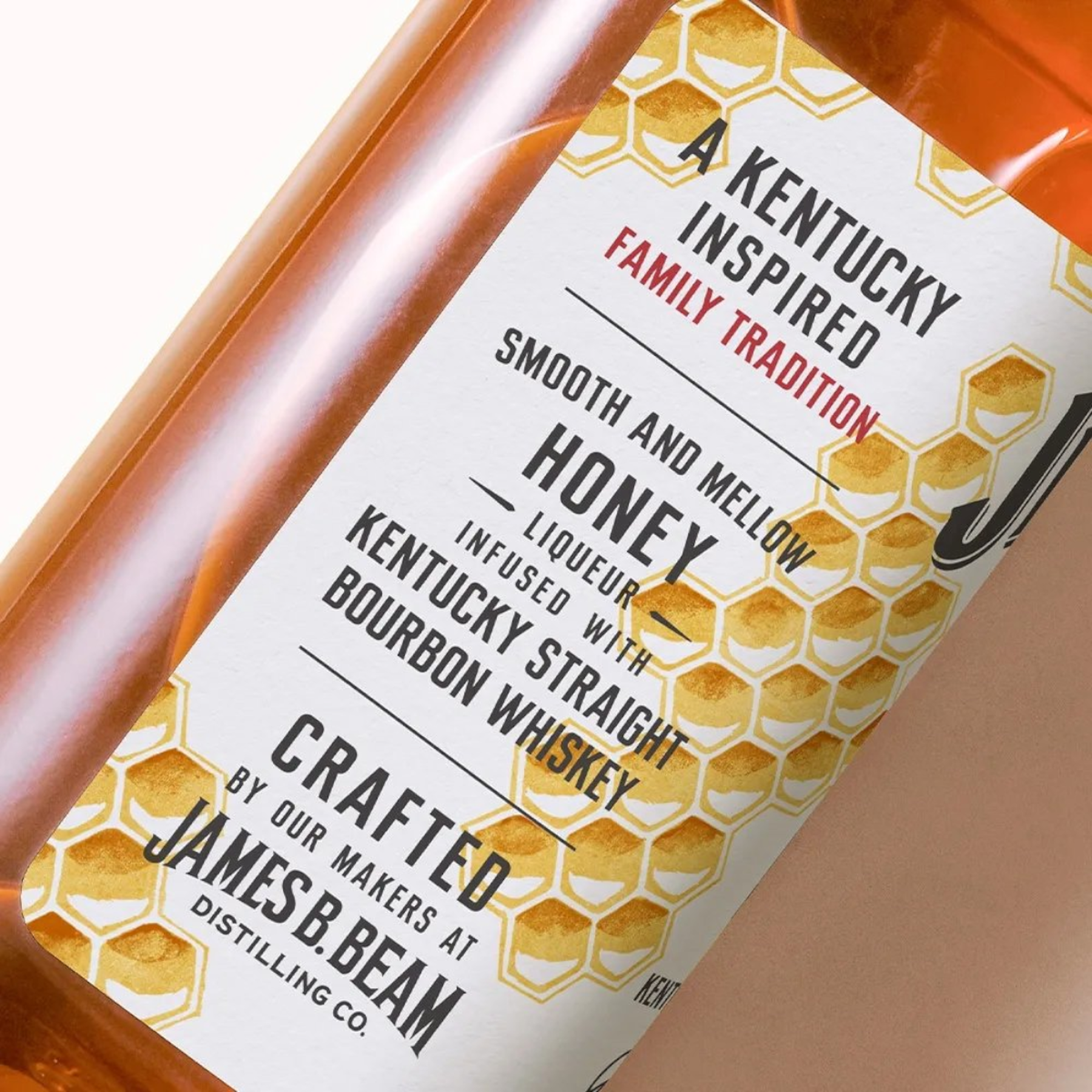 Whisky Honey Jim Beam Garrafa 1l