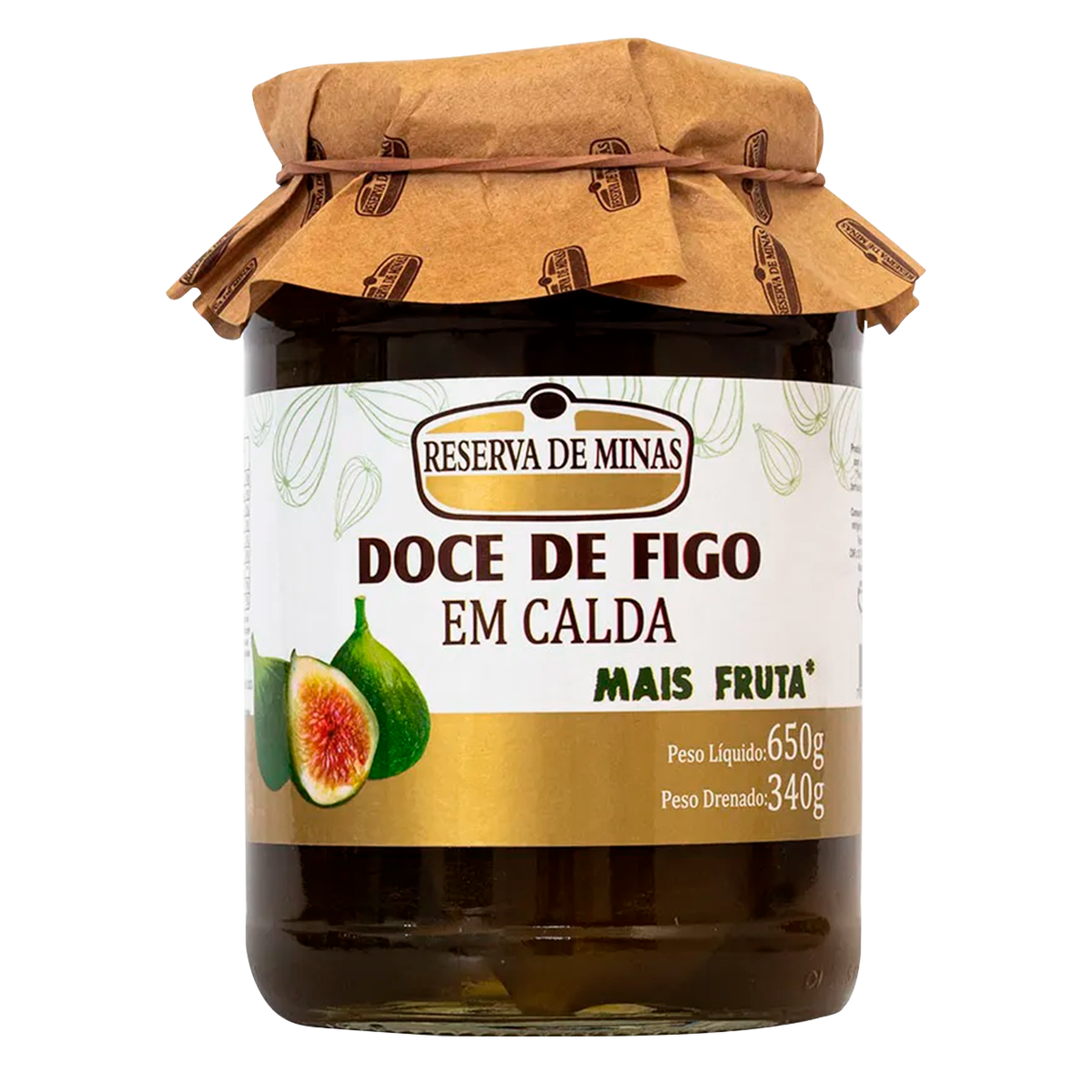 Doce de Figo em Calda Reserva de Minas 650g