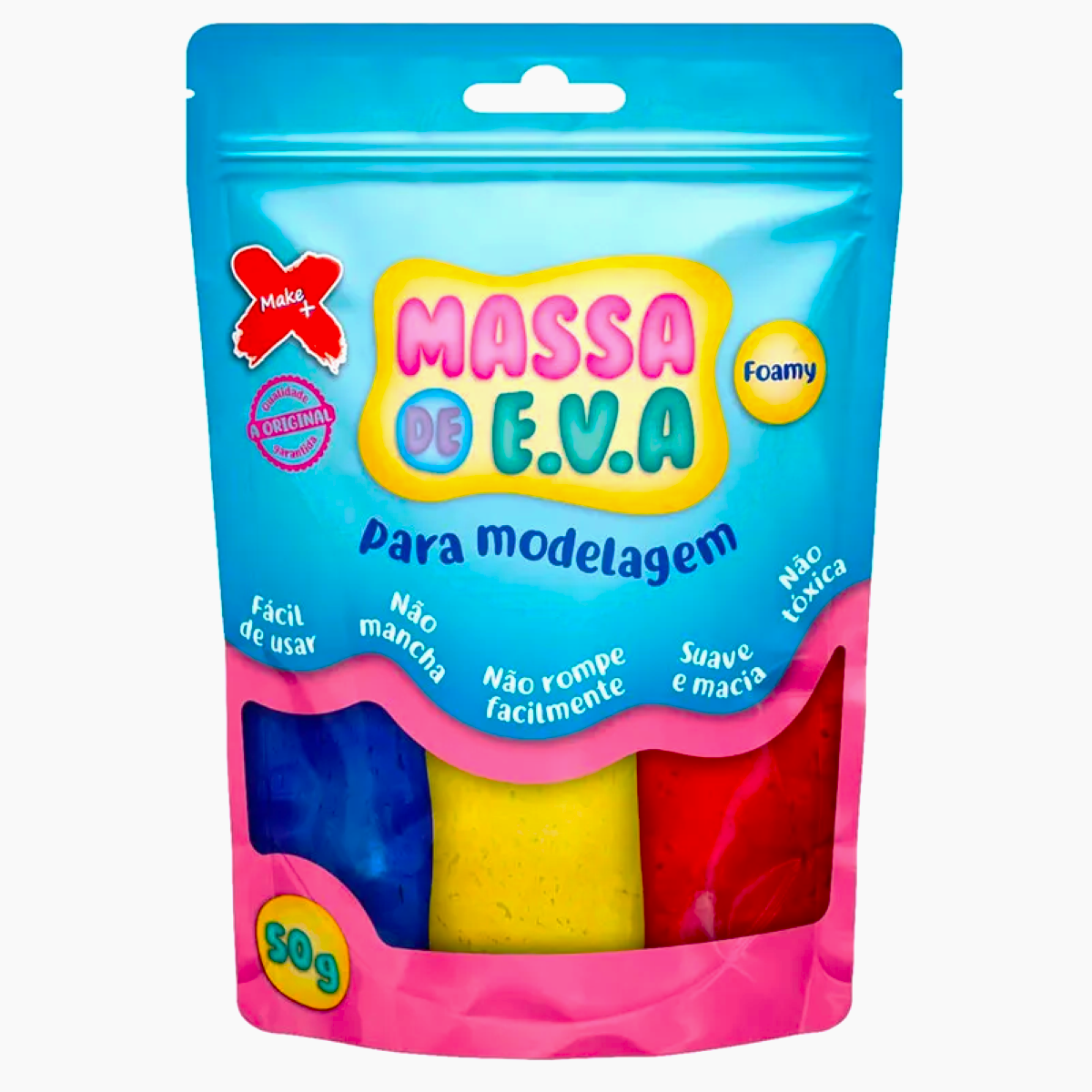 Massa Modelar De Eva Sortida 50g