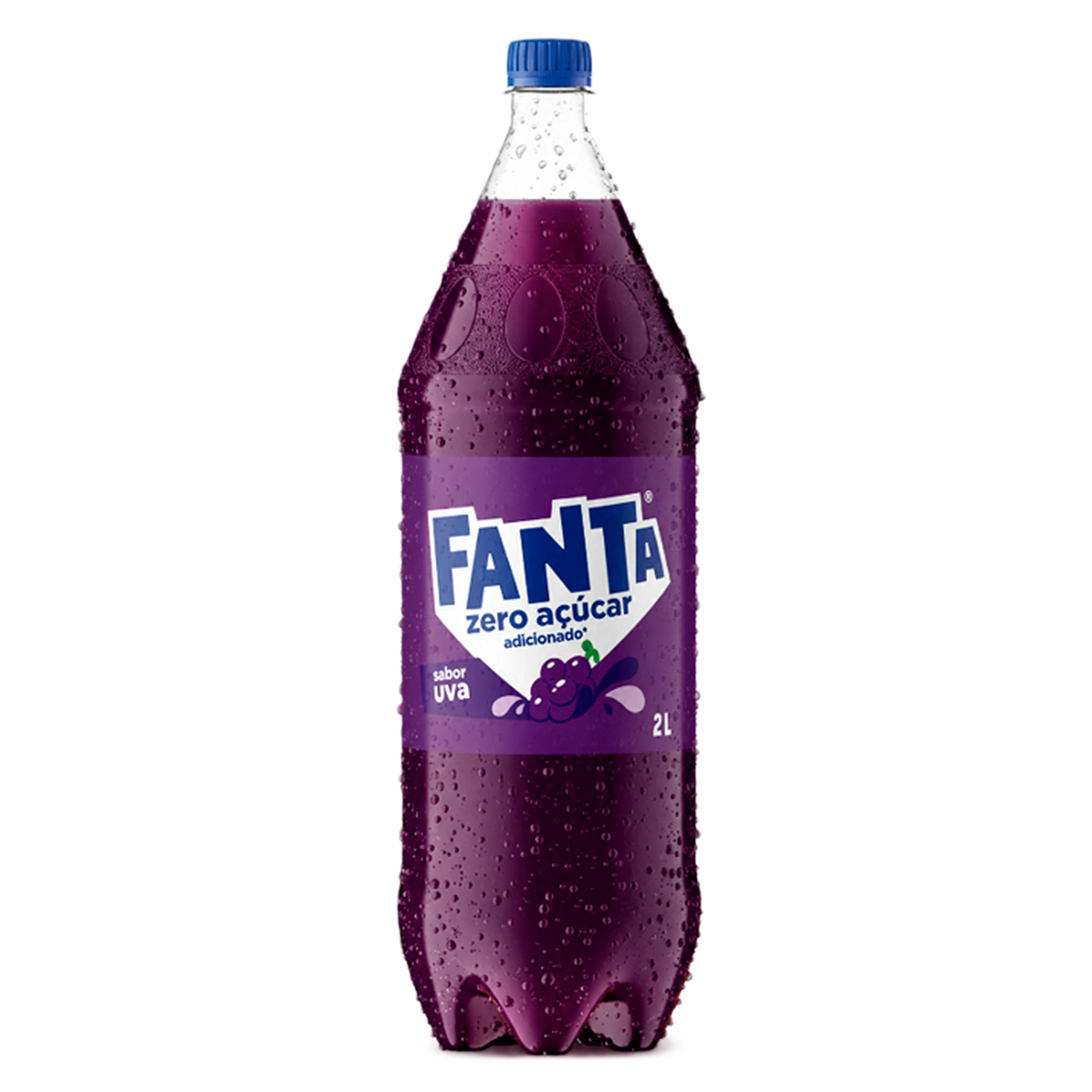Refrigerante Uva Zero A&ccedil;&uacute;car Fanta Garrafa 2l