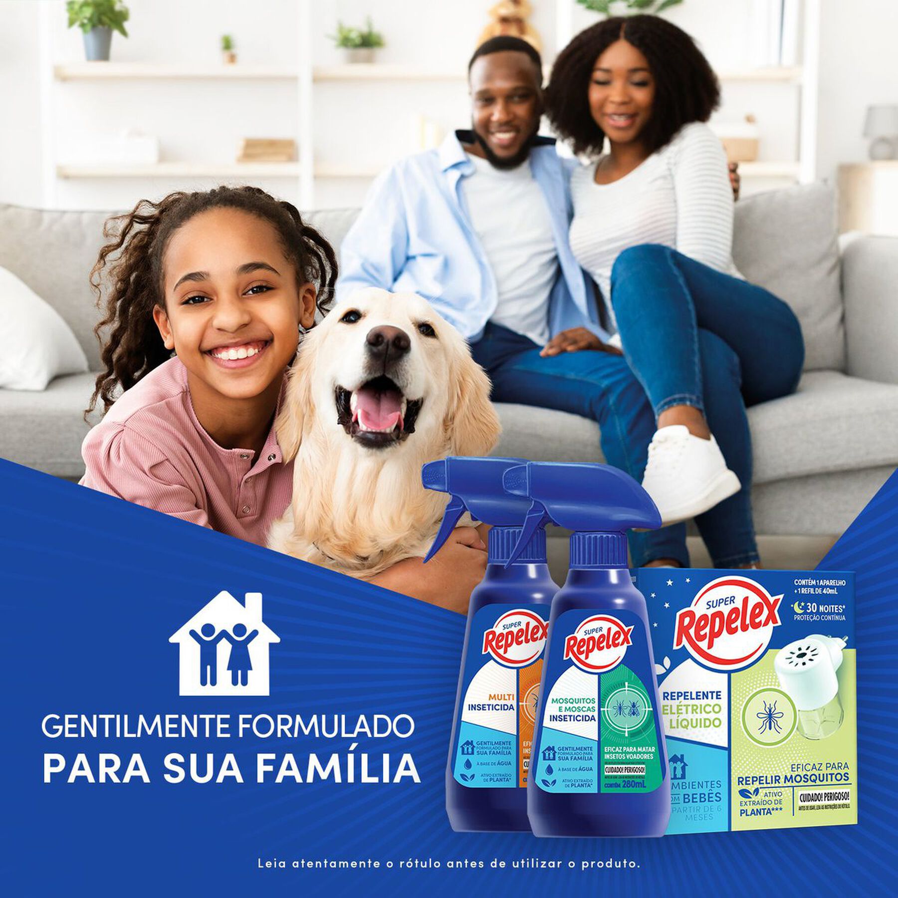 Inseticida à Base de Água Repelex Frasco 280ml Borrifador