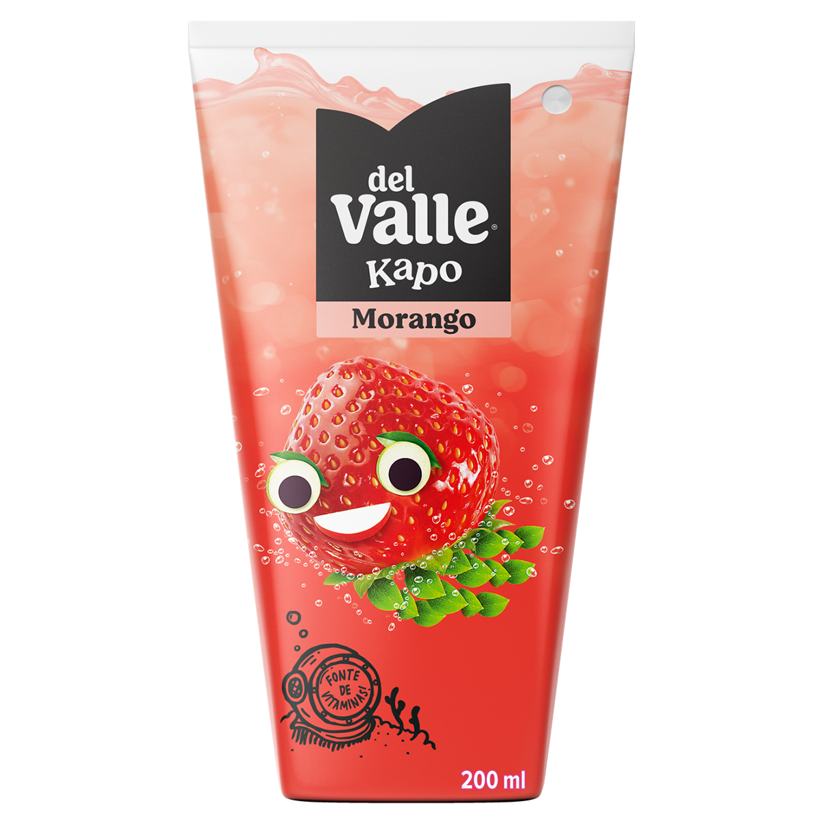 Suco de Morango Kapo Del Valle 200ml