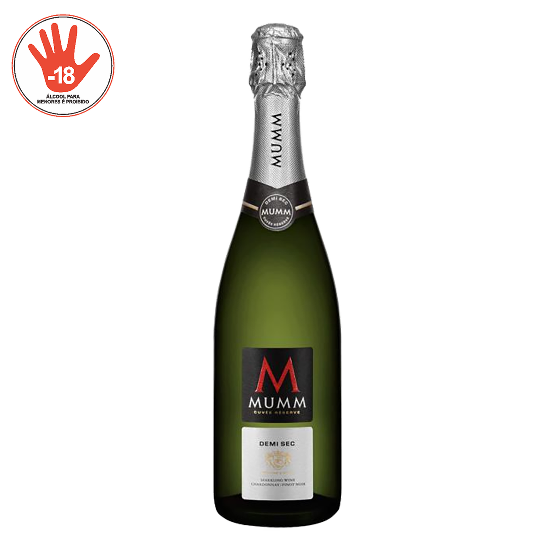 Espumante Demi Sec Mumm Cuvée Réserve Garrafa 750ml