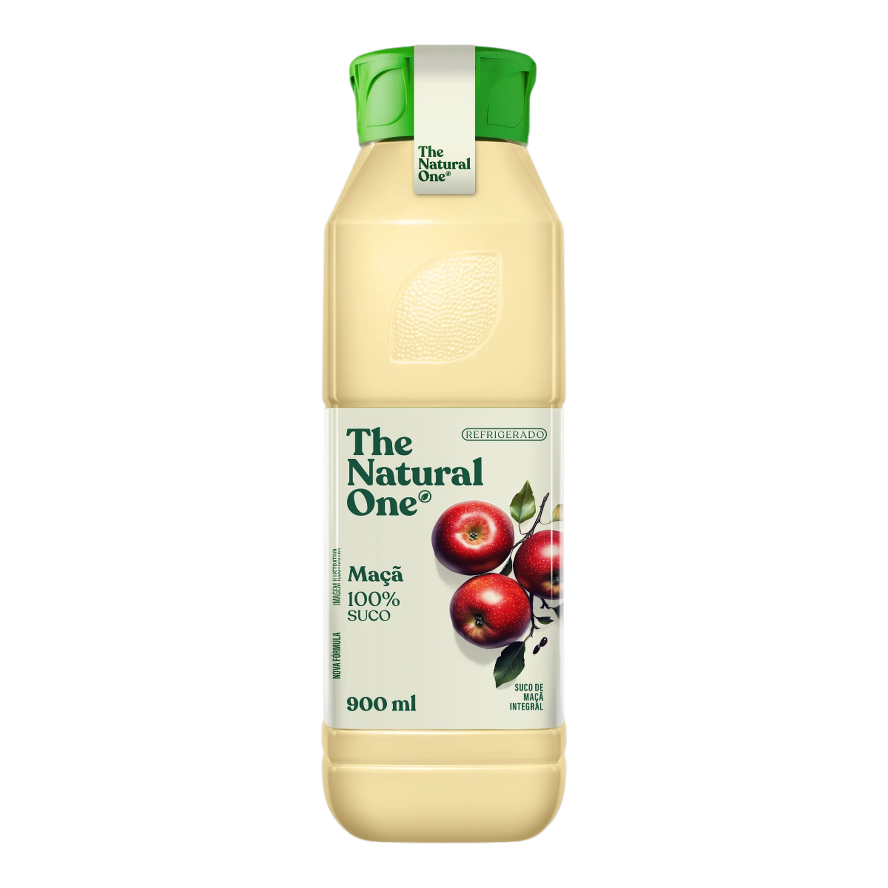 Suco Integral Ma&ccedil;&atilde; The Natural One Refrigerado Garrafa 900ml