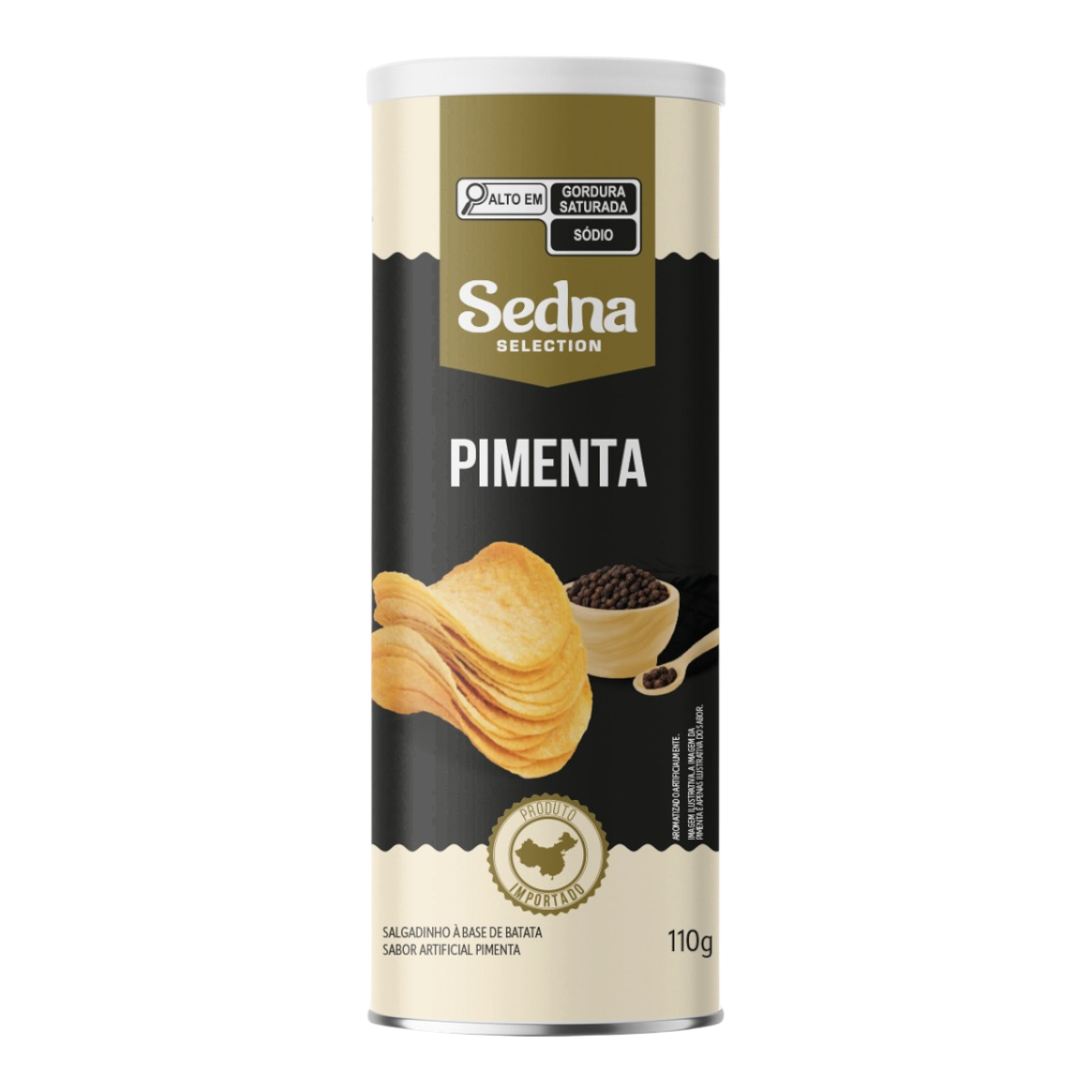 Batata Pimenta Sedna Tubo 110g