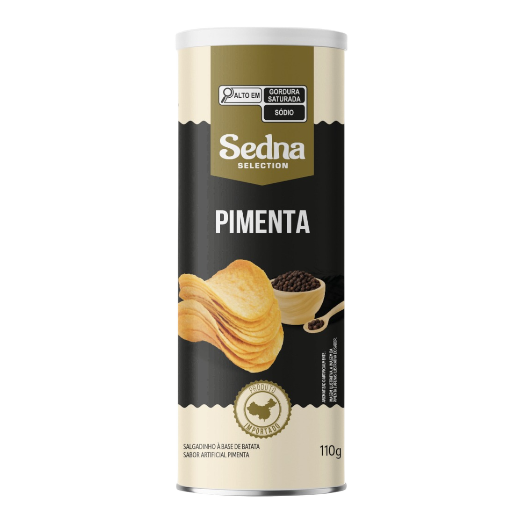 Batata Pimenta Sedna Tubo 110g