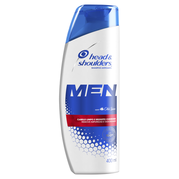 Shampoo Anticaspa Men Head e Shoulders Frasco 400ml