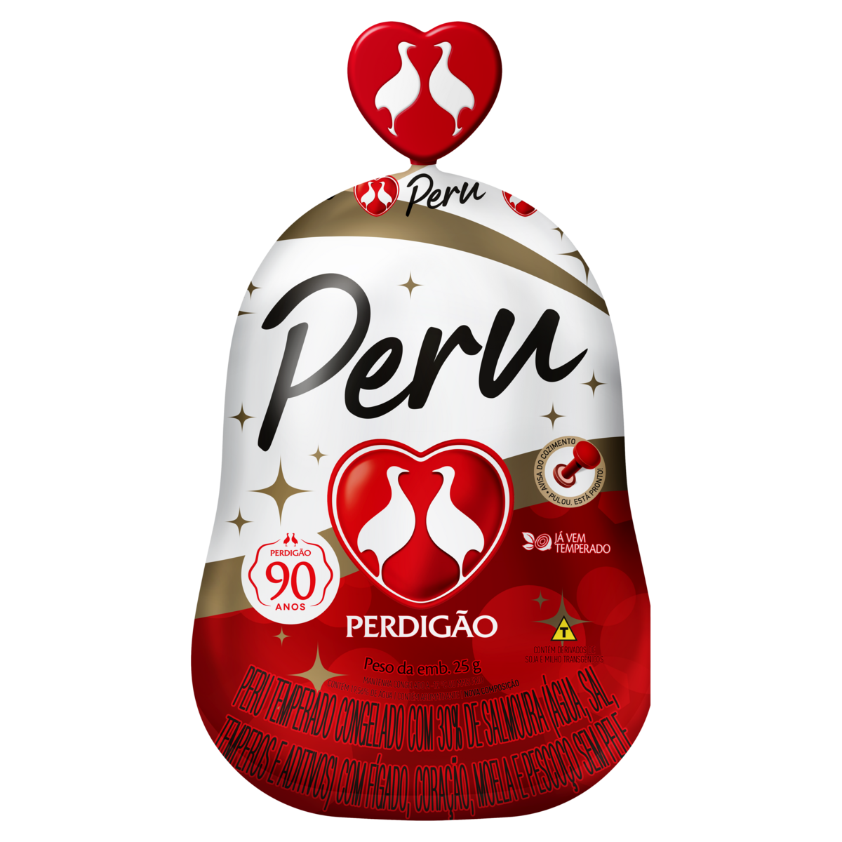 Peru Temperado Congelado Perdig&atilde;o aprox. 4.000g
