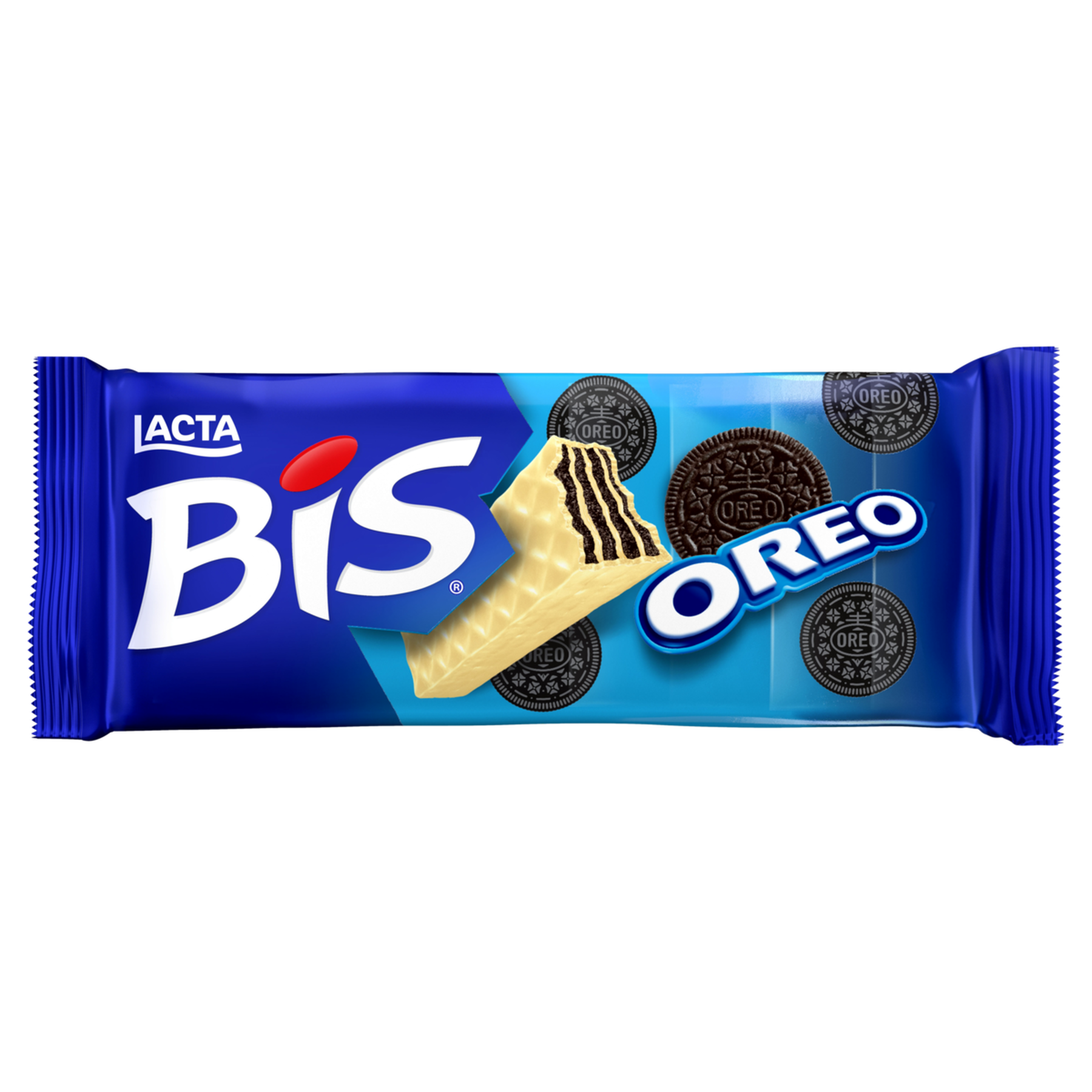 Wafer Bis Oreo Chocolate Branco Lacta Pacote 100,8g&nbsp;