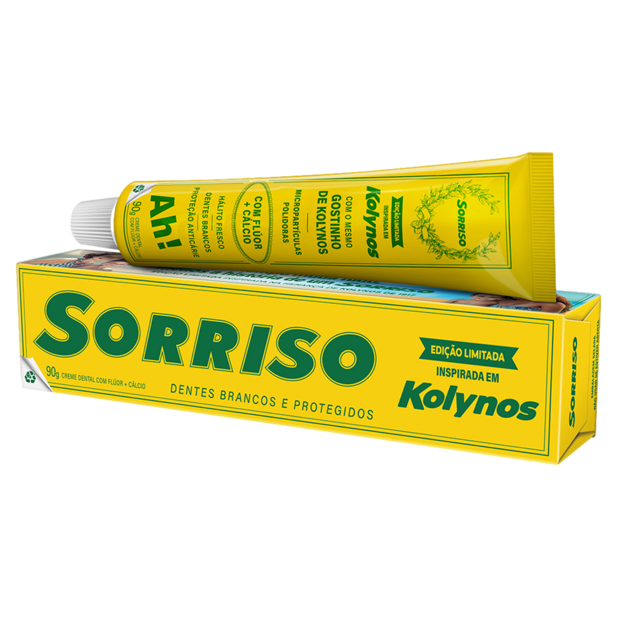 Creme Dental Kolynos Sorriso Caixa 90g