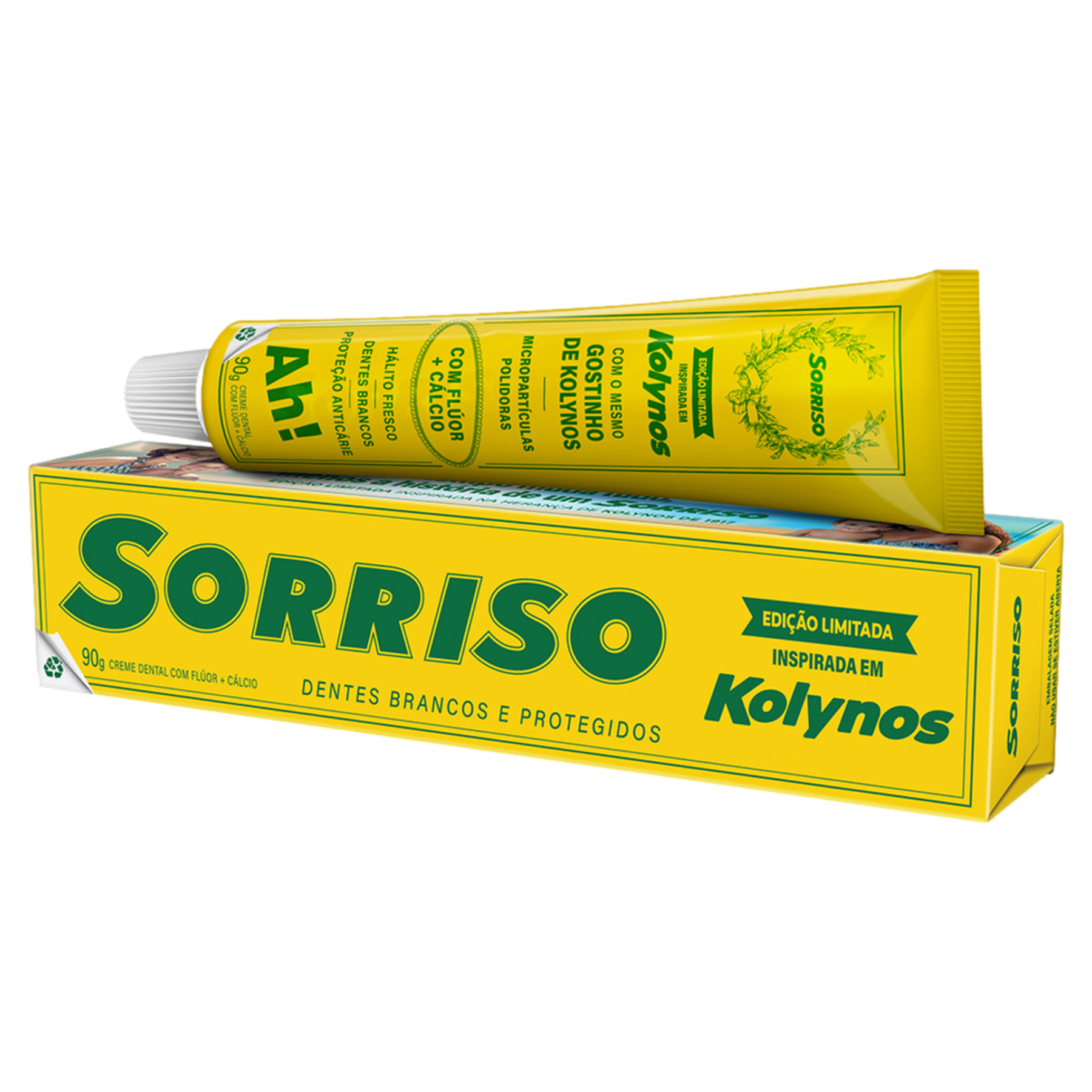 Creme Dental Kolynos Sorriso Caixa 90g