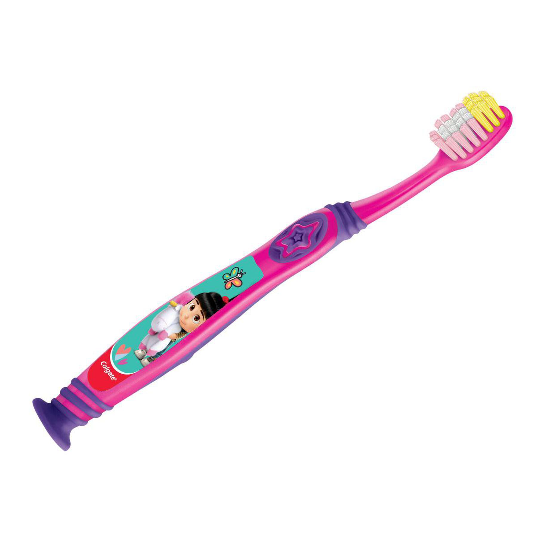Escova Dental Infantil Extra Suave e Macia Meu Malvado Favorito 6+ Anos Colgate C/2 Unidades&nbsp;