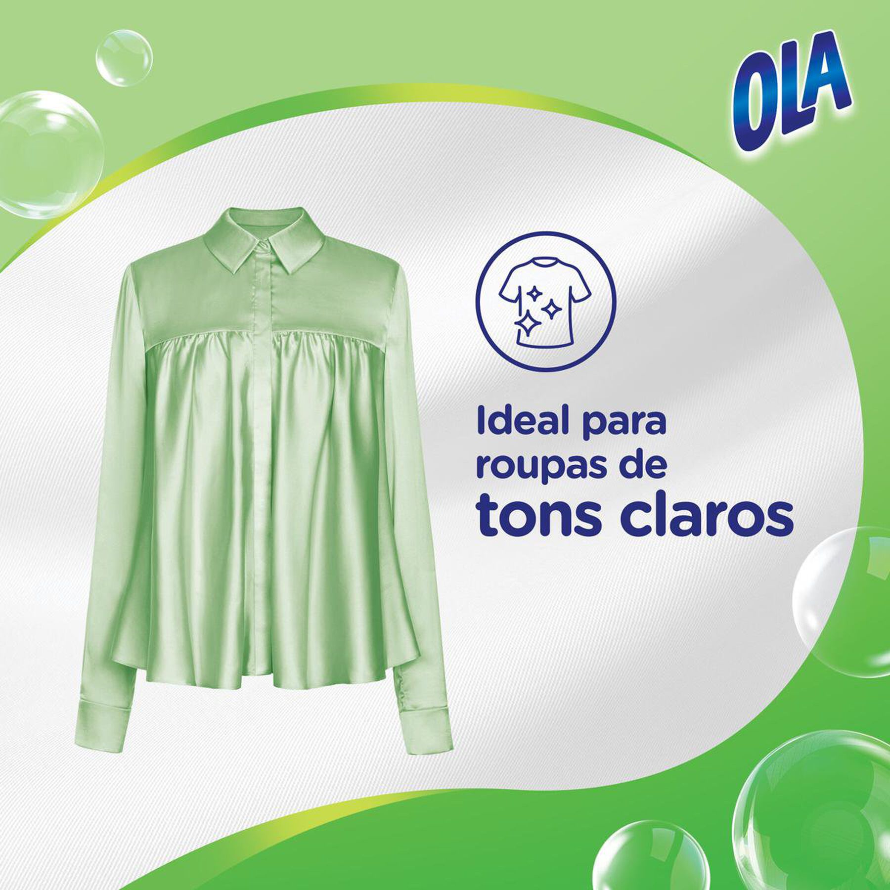 Sabão Líquido Roupas Delicadas Coco Ola Frasco 500ml