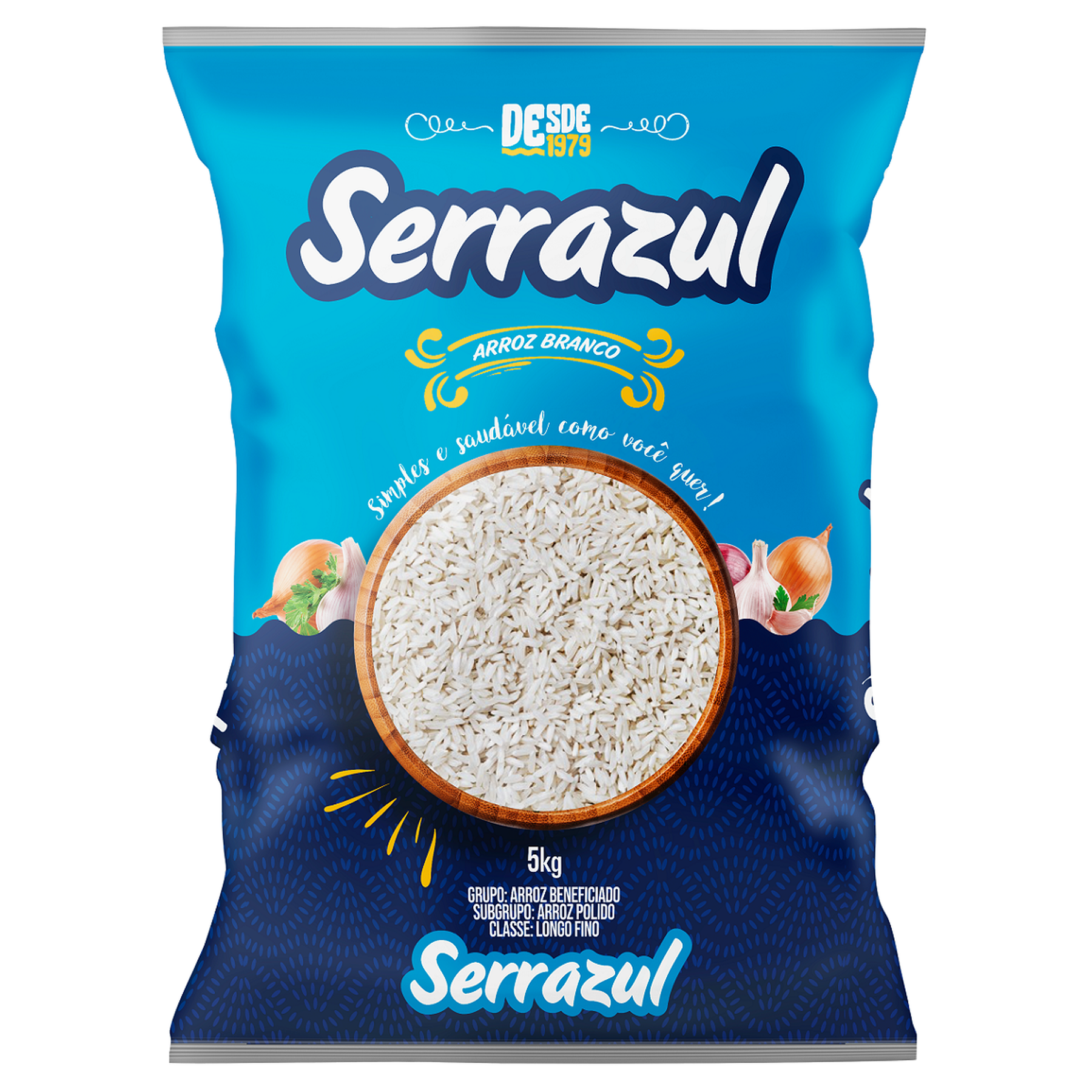 Arroz Serrazul Pacote 5kg