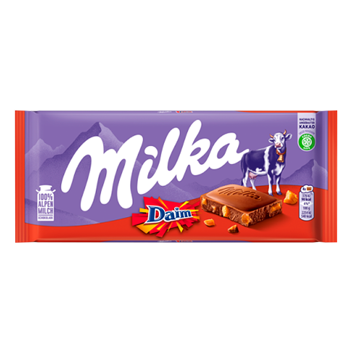 Barra de Chocolate Daim Milka 100g