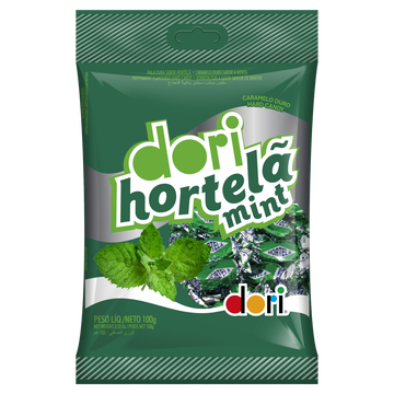 Bala Hortelã Mint Dori Pacote 100g