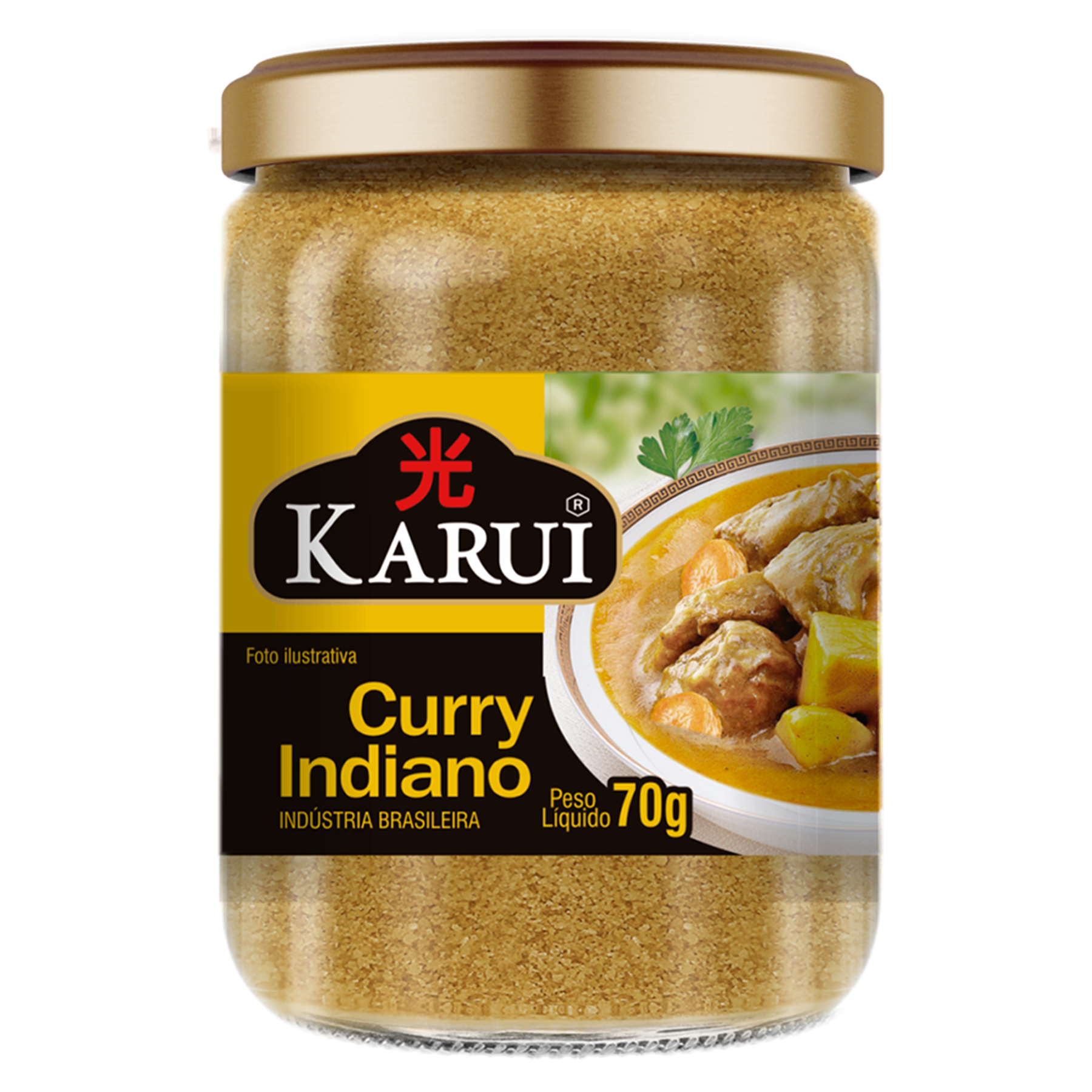 Curry Indiano Karui Vidro 70g