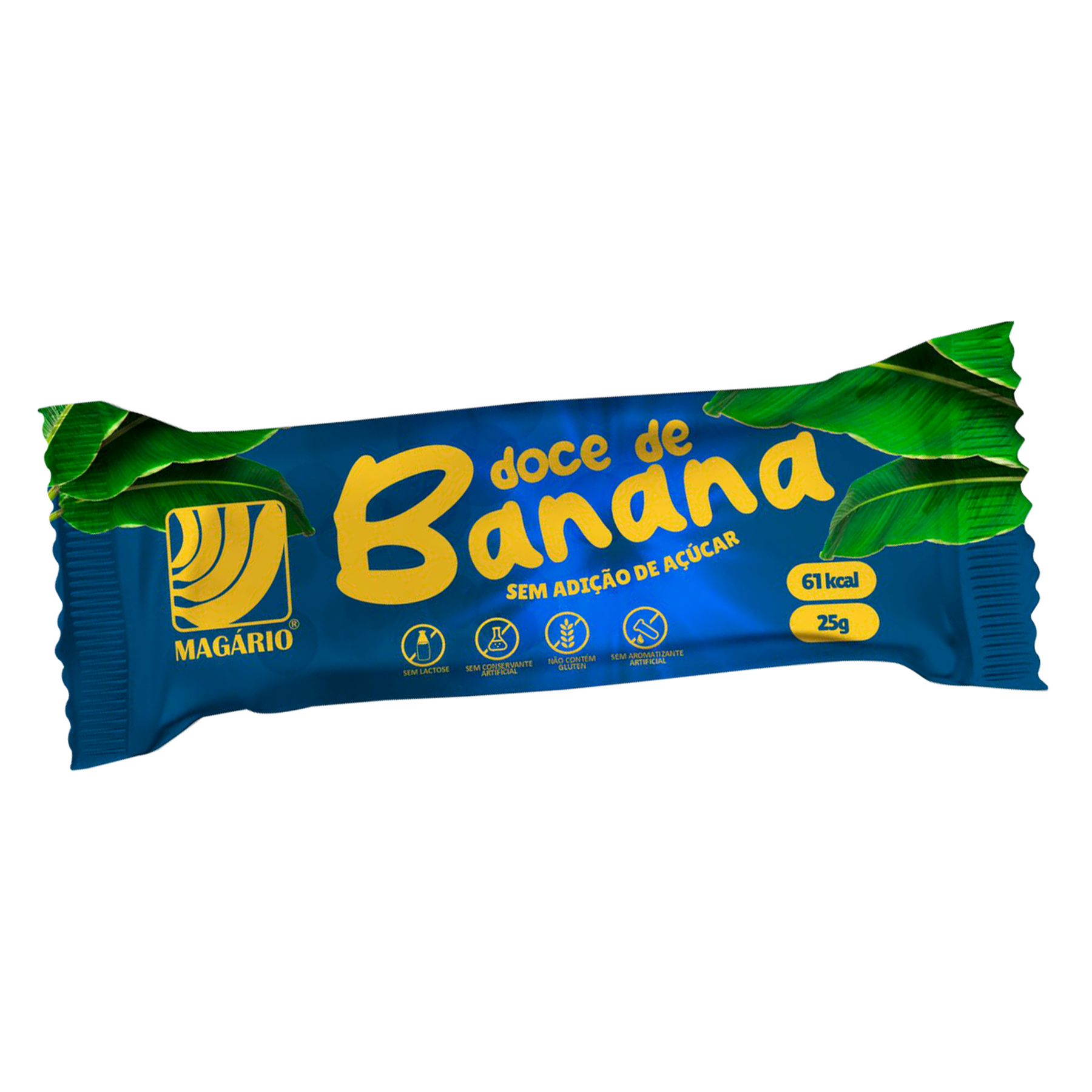 Doce de Banana sem Adi&ccedil;&atilde;o de A&ccedil;&uacute;car Mag&aacute;rio 25g