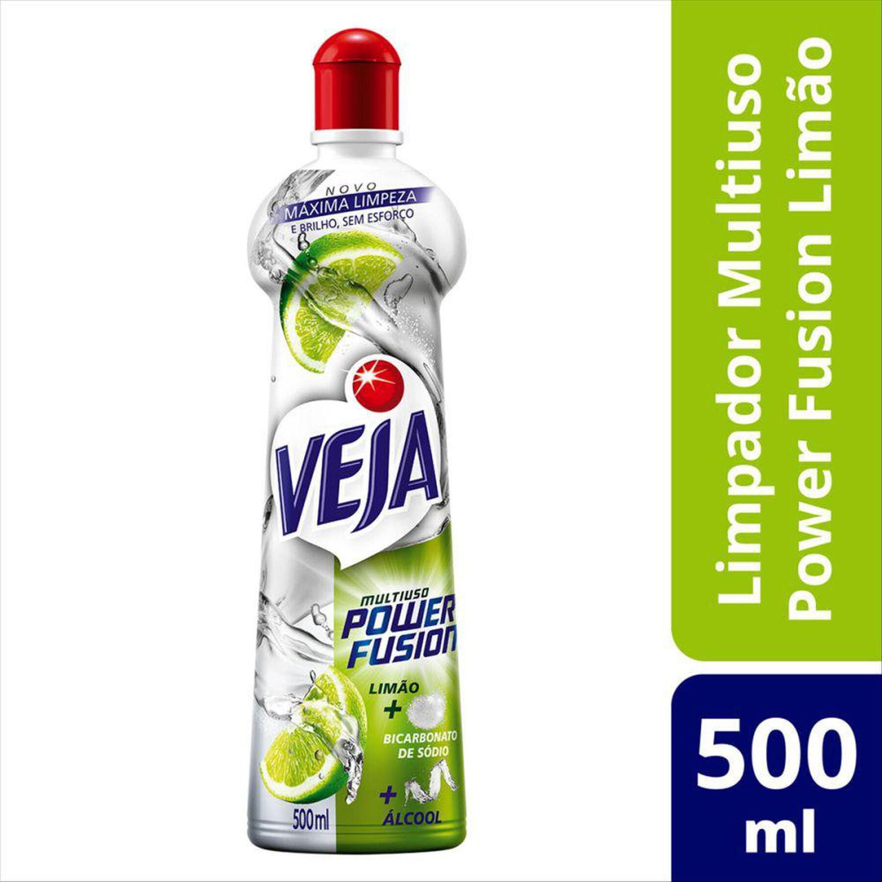 Limpador Multiuso Lim&atilde;o Veja Power Fusion Squeeze 500ml&nbsp;