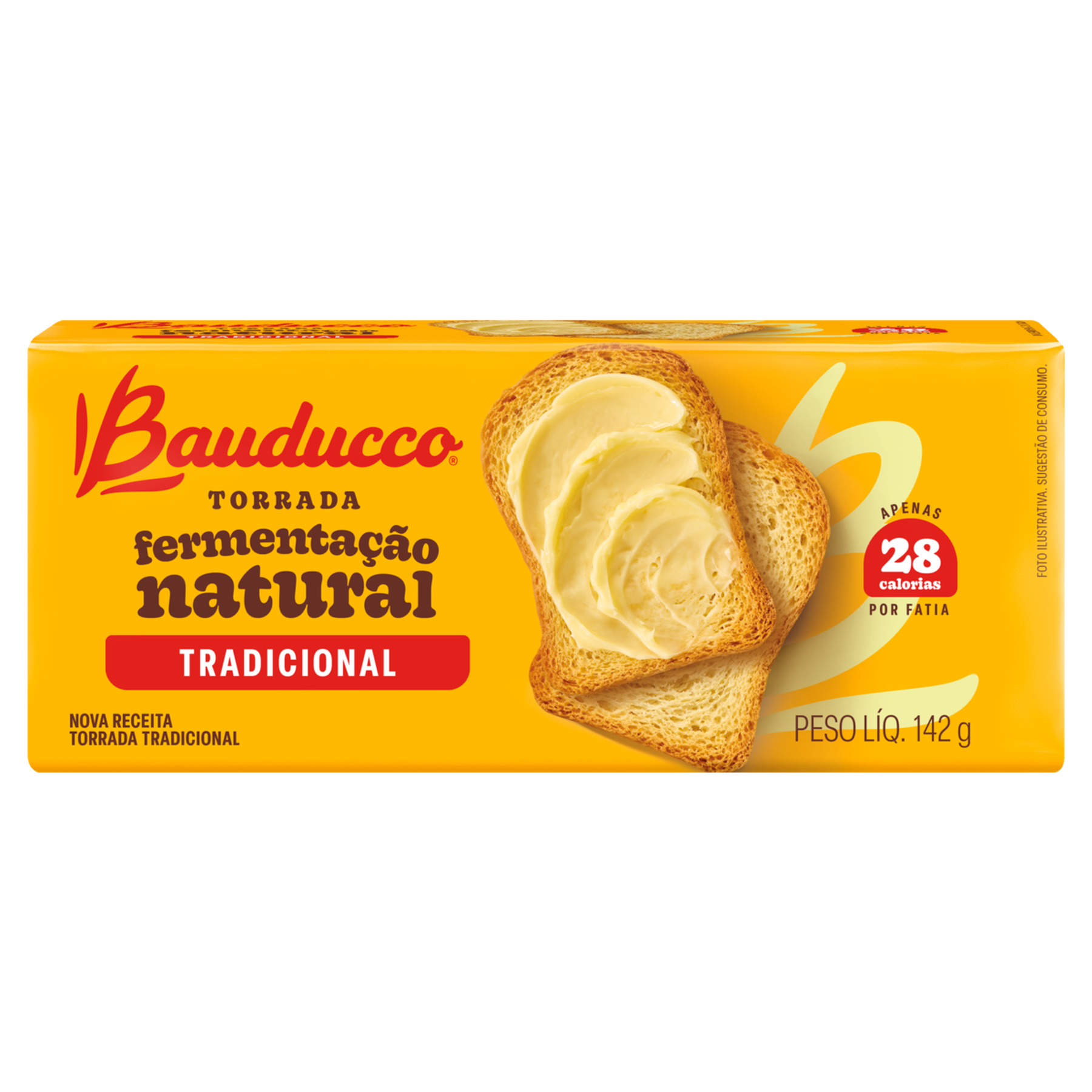 Torrada Tradicional Bauducco Pacote 142g
