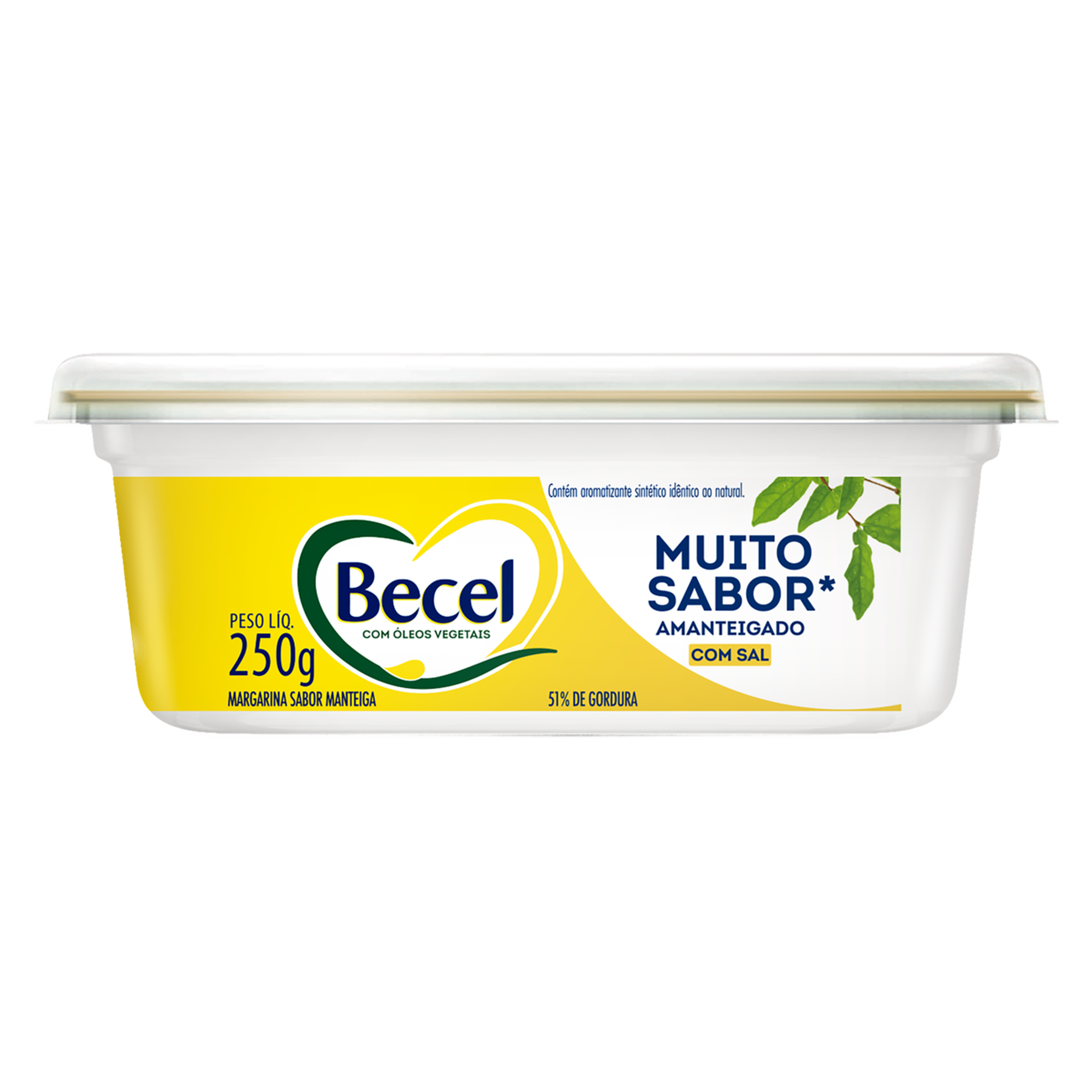 Margarina Manteiga com Sal Becel Pote 250g  