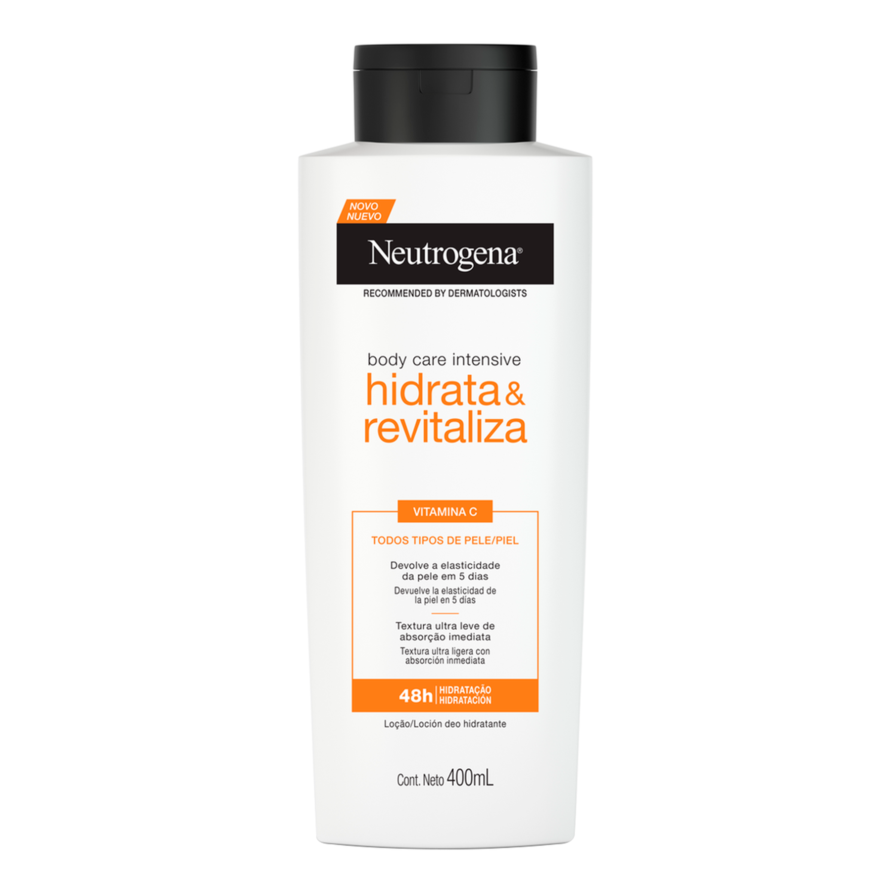 Loção Hidrata e Revitaliza Body Care Intensive Neutrogena Frasco 400ml